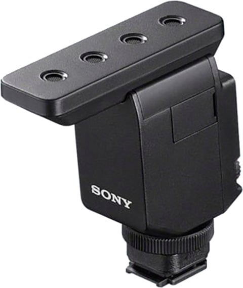 Sony Mikrofon »Shotgun-Mikrofon ECM-B10 (Kompakt, Kabellos, Batterielos)«, (1 tlg.)