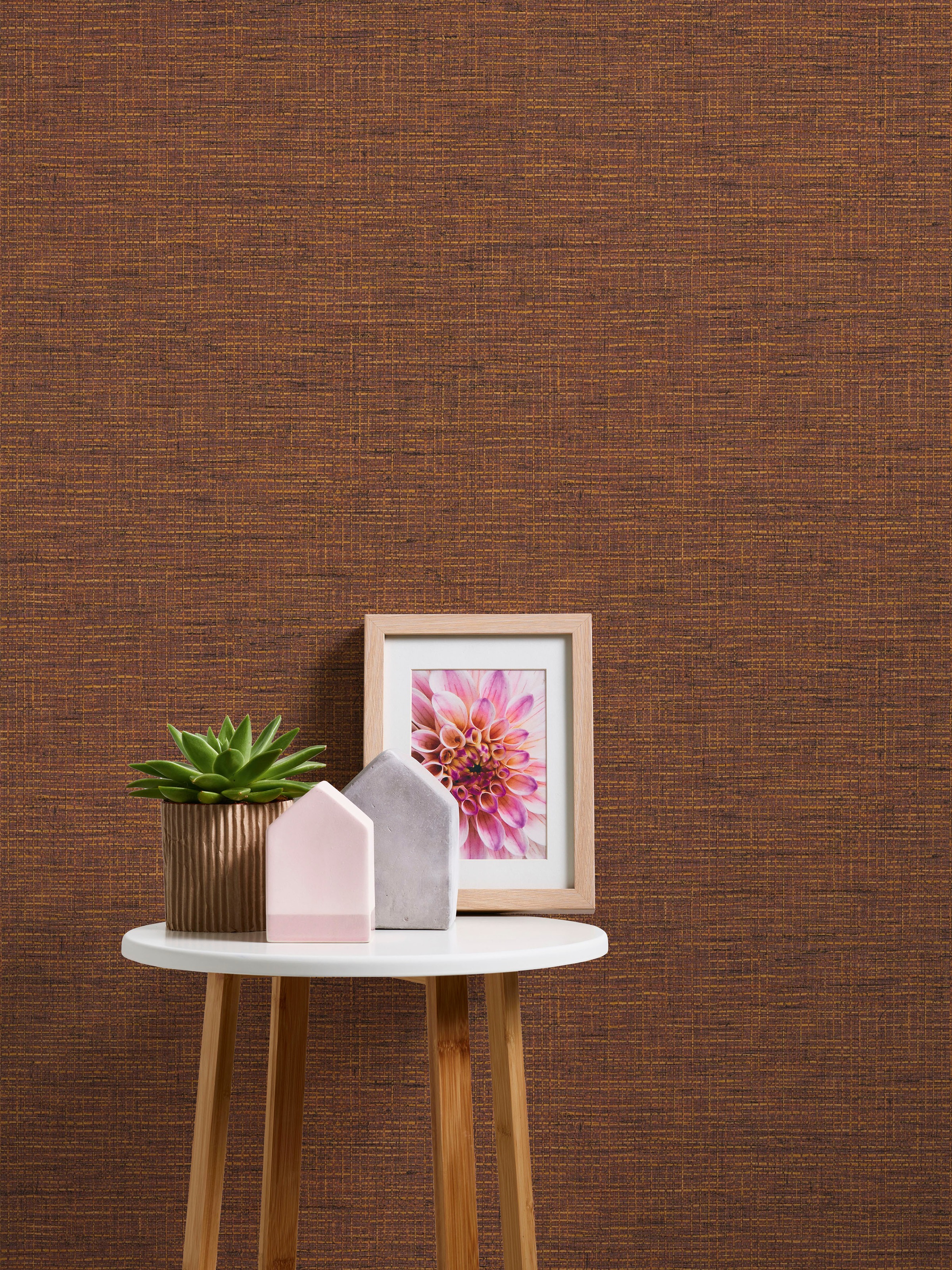 living walls Vliestapete »Desert Lodge«, Flechtoptik-Leinenoptik-Strukturmuster, Tapete Struktur Tapeten Wohnzimmer Schlafzimmer Küche Flur Design Büro