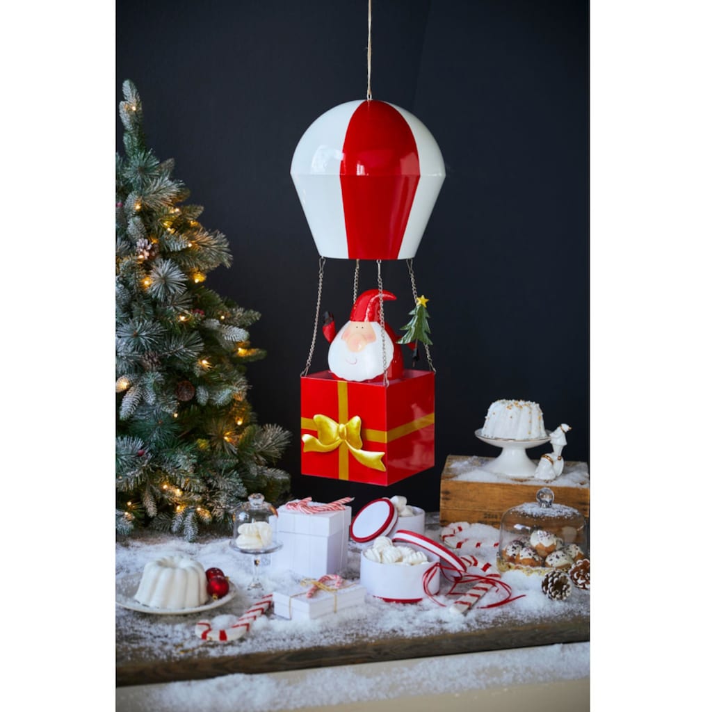 Schneider Weihnachtsmann »Ballon mit Weihnachtsmann, Weihnachtsdeko rot aussen«