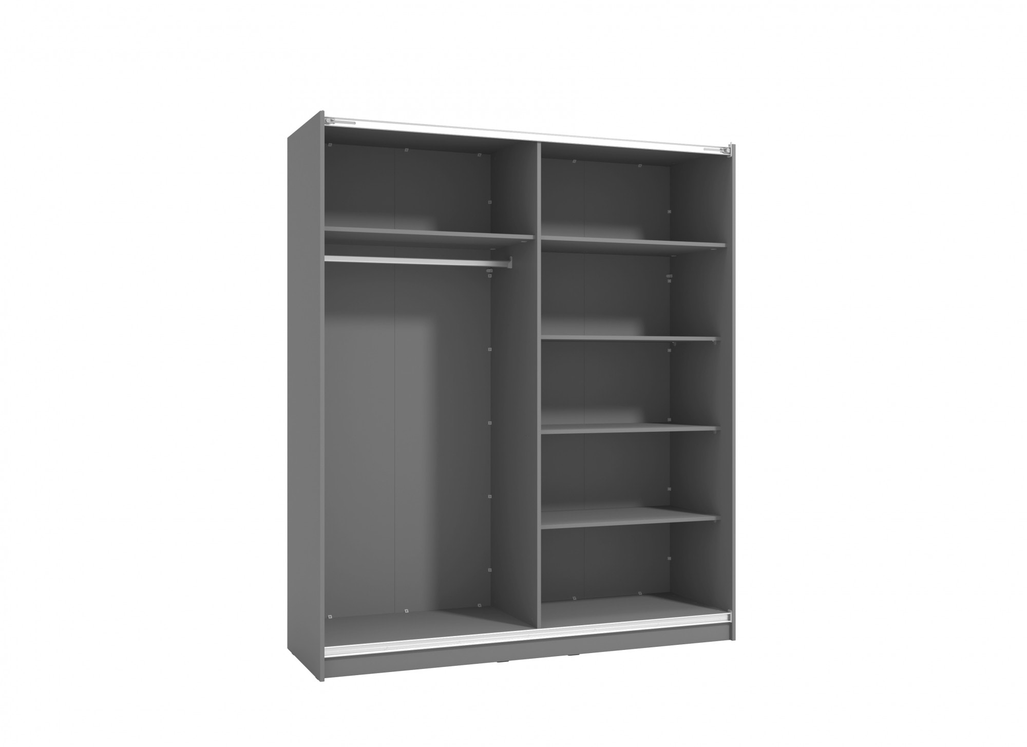 INOSIGN Schwebetürenschrank »Sierra Kleiderschrank mit Spiegel Wäscheschrank Garderobe«, Topseller INKLUSIVE Inneneinteilung, FSC-Zertifiziert