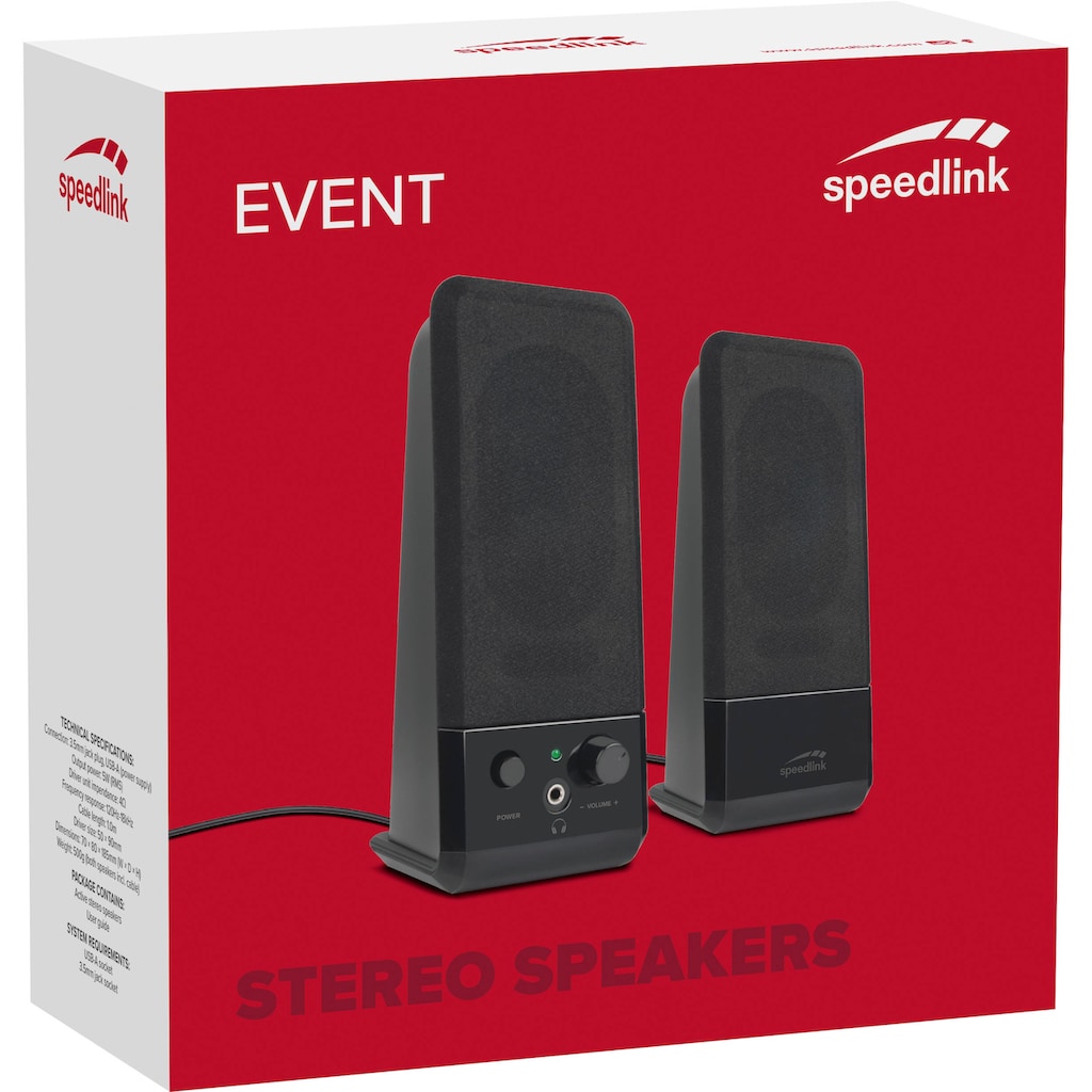 Speedlink PC-Lautsprecher »EVENT«