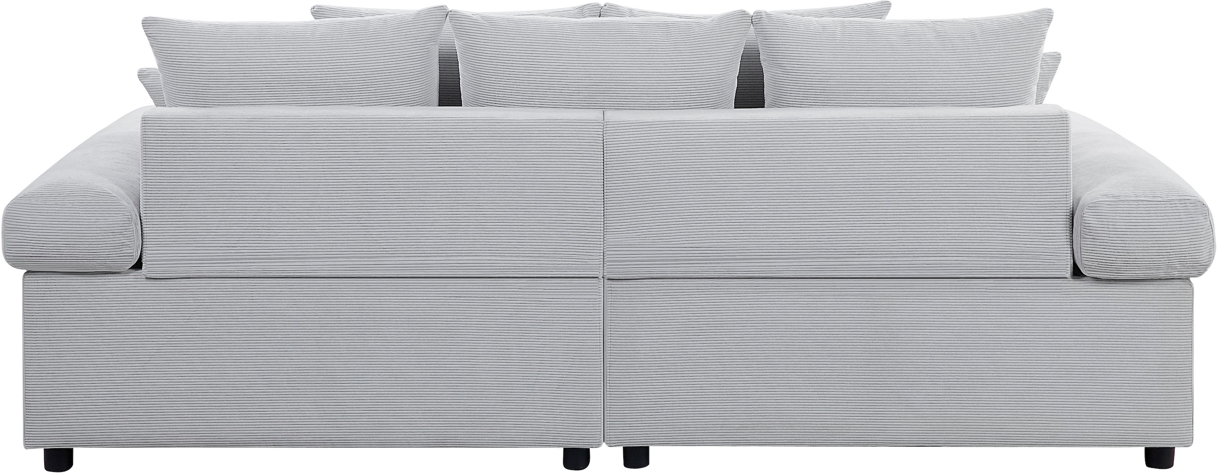 ATLANTIC home collection Big-Sofa »Bjoern«, mit Cord-Bezug, XXL-Sitzfläche, mit Federkern, frei im Raum stellbar
