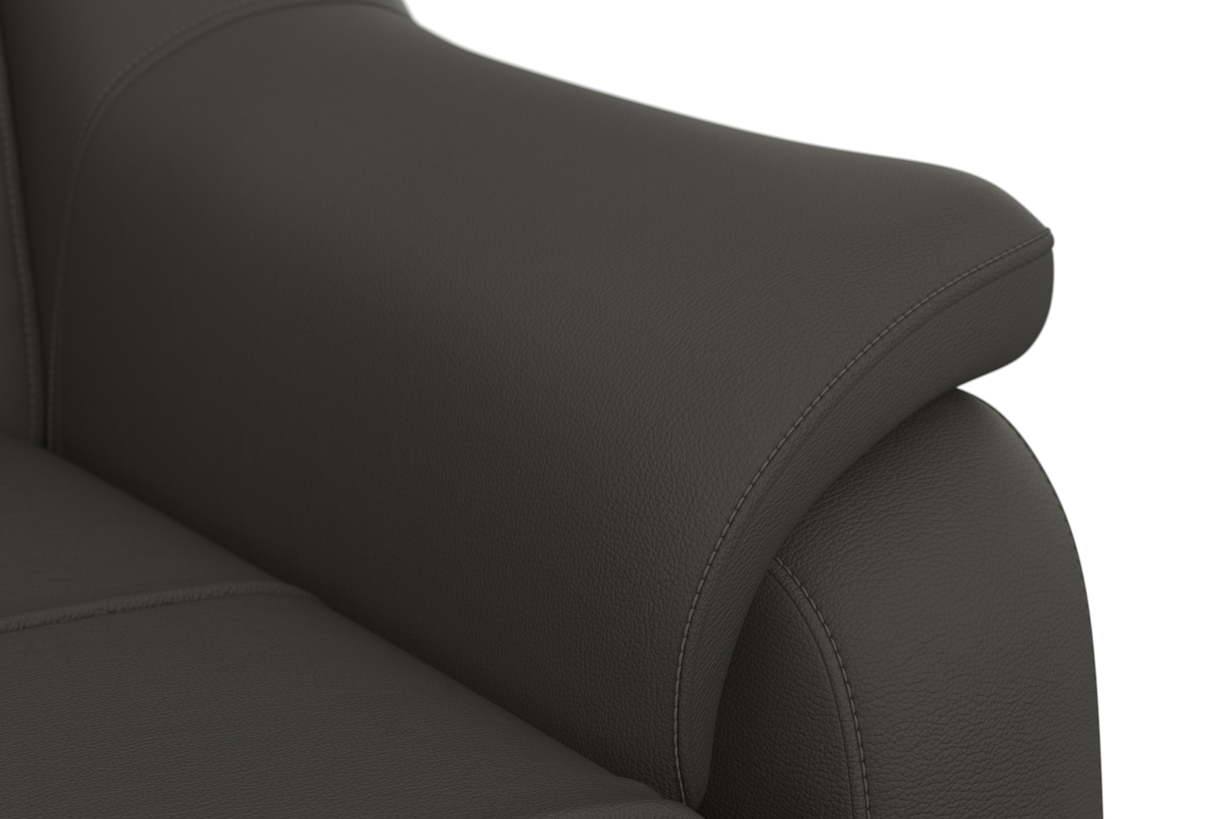 sit&more Ecksofa »Freetown L-Form«, inklusive Kopfteilverstellung und komfortablem Federkern