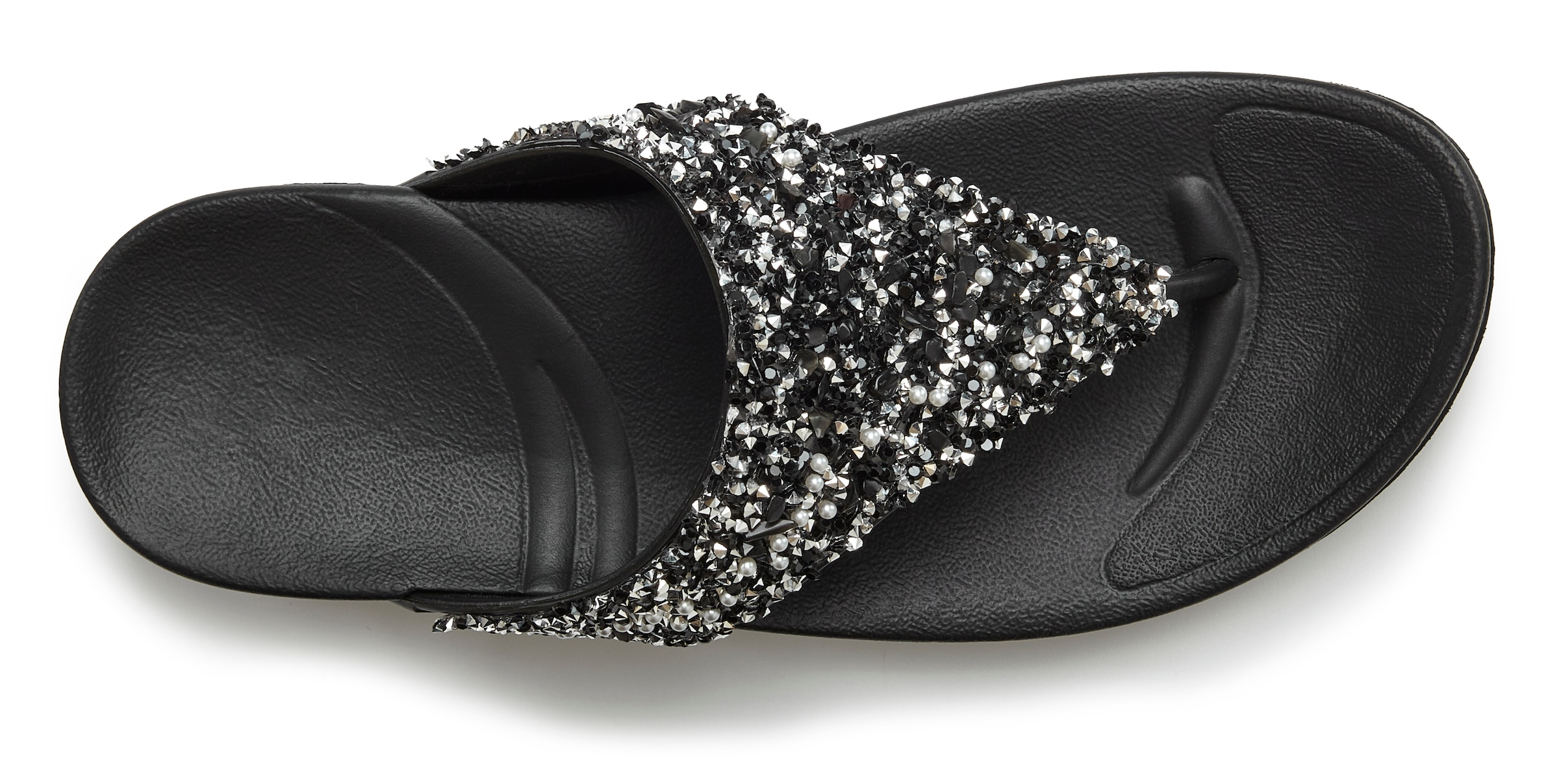 Vivance Badezehentrenner »Flip Flop, Badelatsche, Badeschuhe, Pantolette, Zehentrenner,«  NEU Sommerschuh mit modischem Glitzerdetail VEGAN