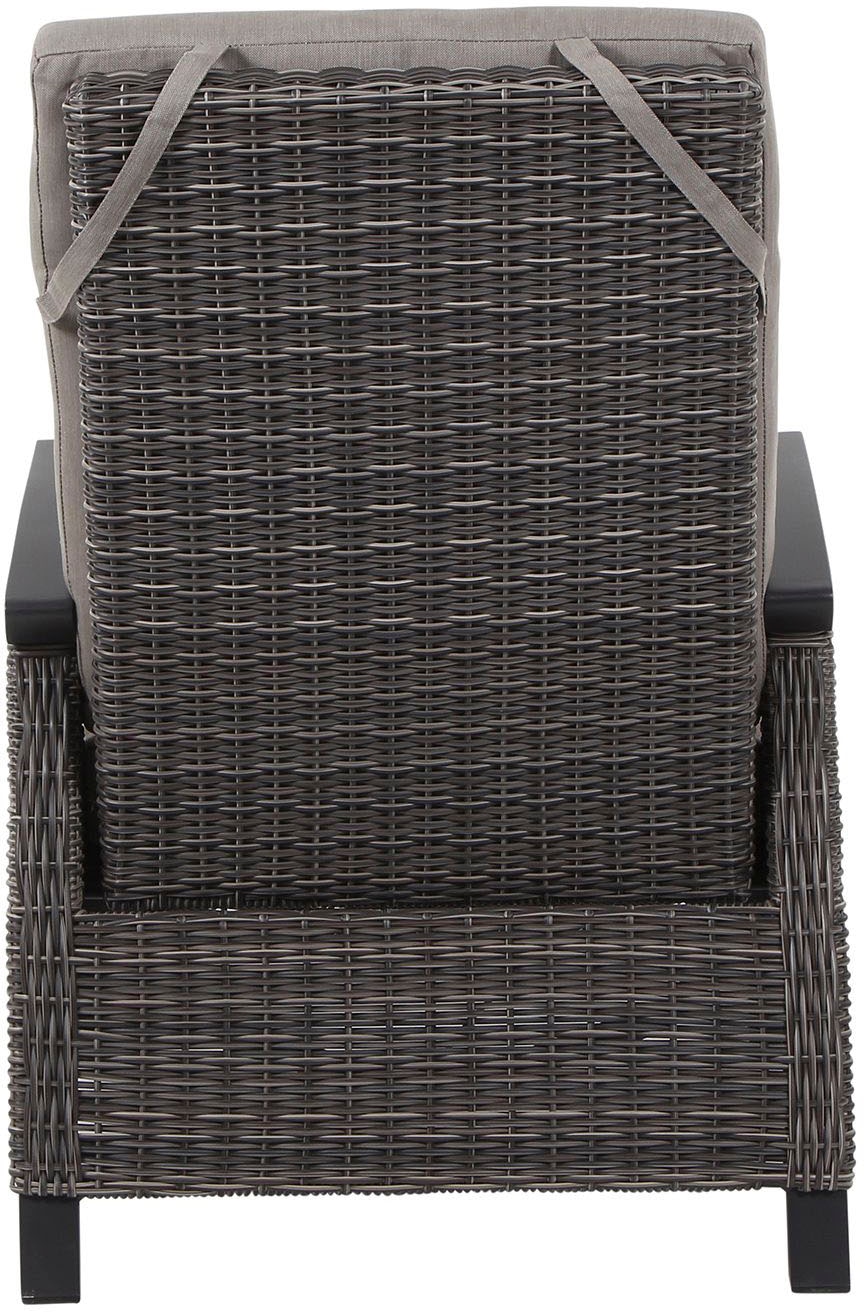 Siena Garden Gartenlounge-Set »Corido«, (Set, 9 tlg.), bestehend aus 2 Sesseln, 1 Sofa, 1 Tisch und 5 Auflagen