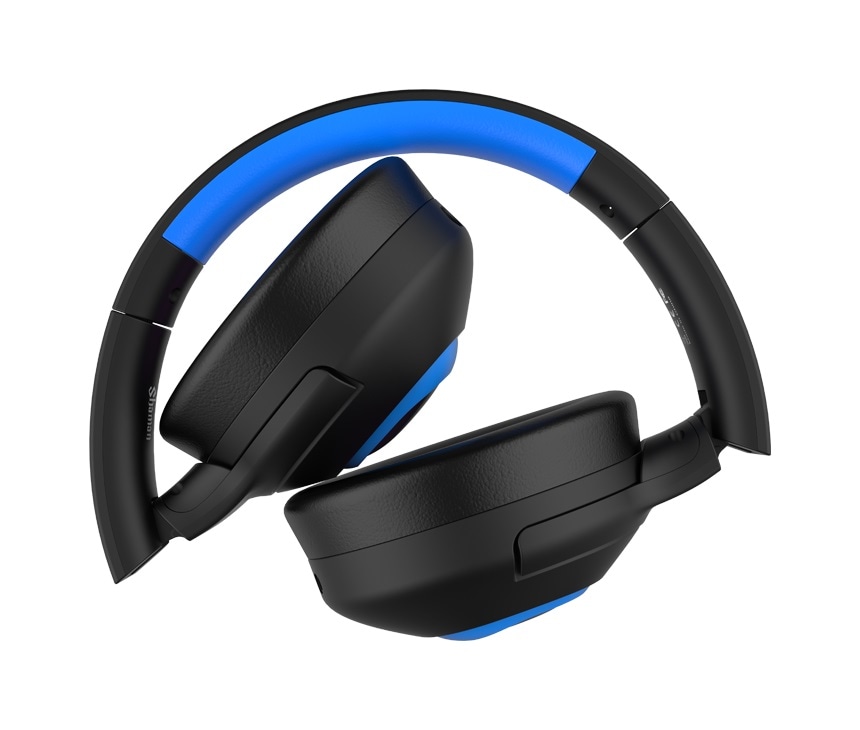 Sades Gaming-Headset »Shaman SA-724 Gaming Headset, schwarz/blau, USB, kabelgebunden«, Mikrofon abnehmbar, Stereo, Over Ear, PC, PST, XBox, Nintendo Switch, VR, Phone