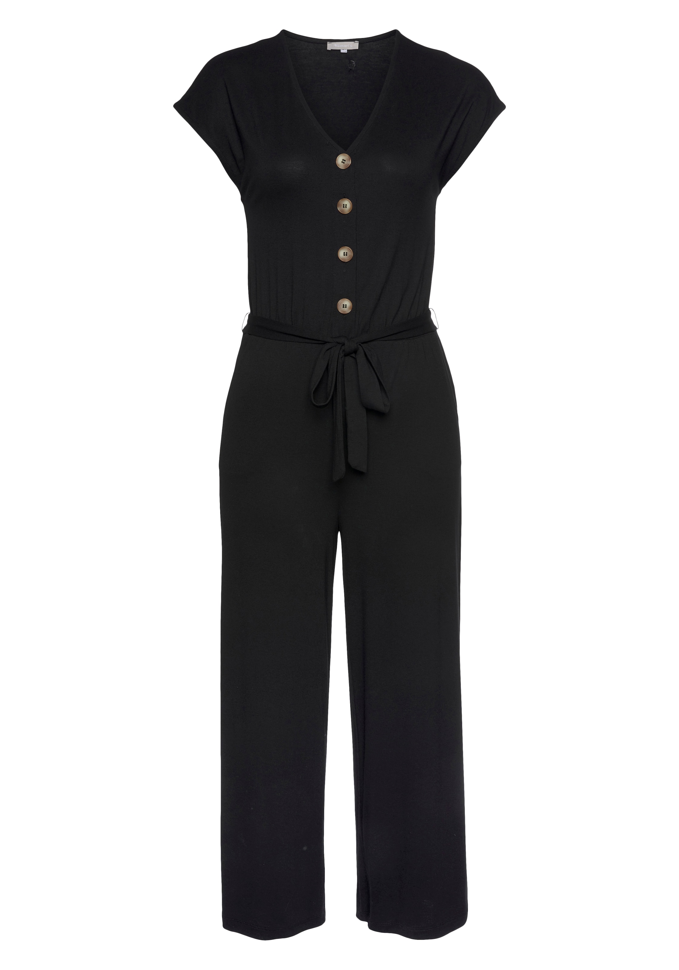 Tamaris Culotte-Overall, mit Knopfleiste