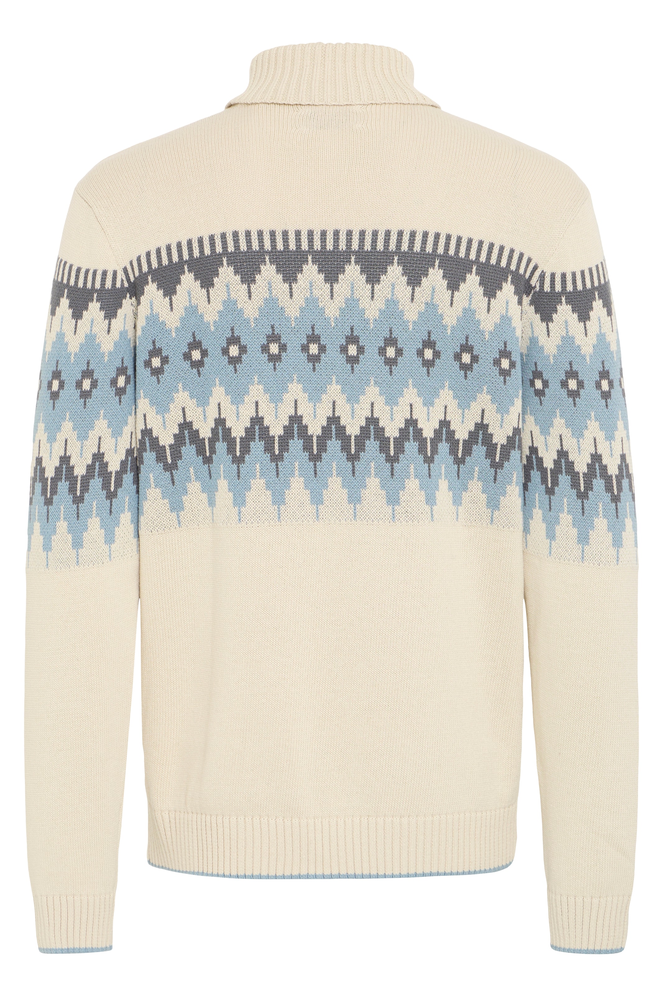Blend Rollkragenpullover »BHBENJI JACQ KNIT« im tollen Jacquardmuster