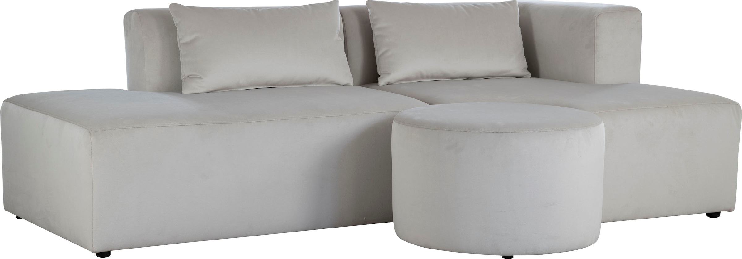 Leonique Ecksofa »Alexane L-Form«, zusammengesetzt aus Modulen, in vielen Bezugsqualitäten und Farben.