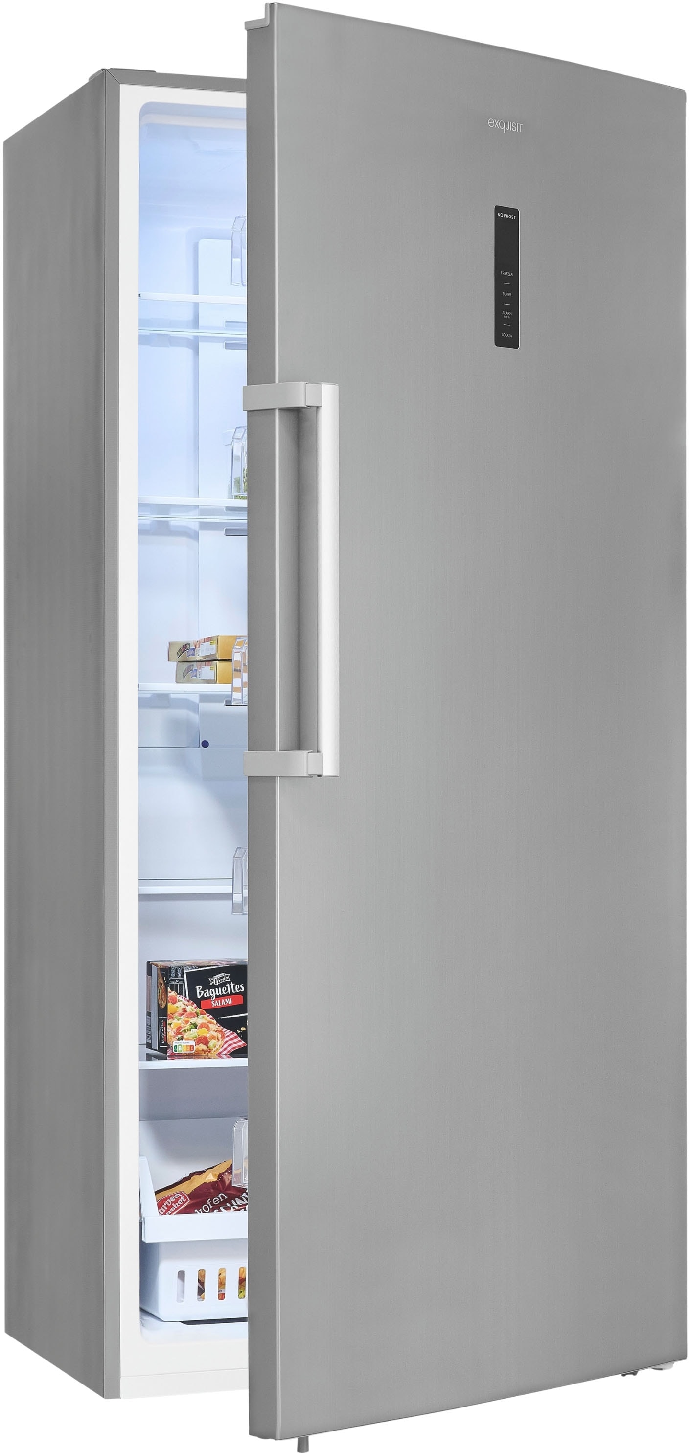 exquisit Gefrierschrank »GS600-NF-H-040E« 189 cm hoch 84 cm breit günstig online kaufen