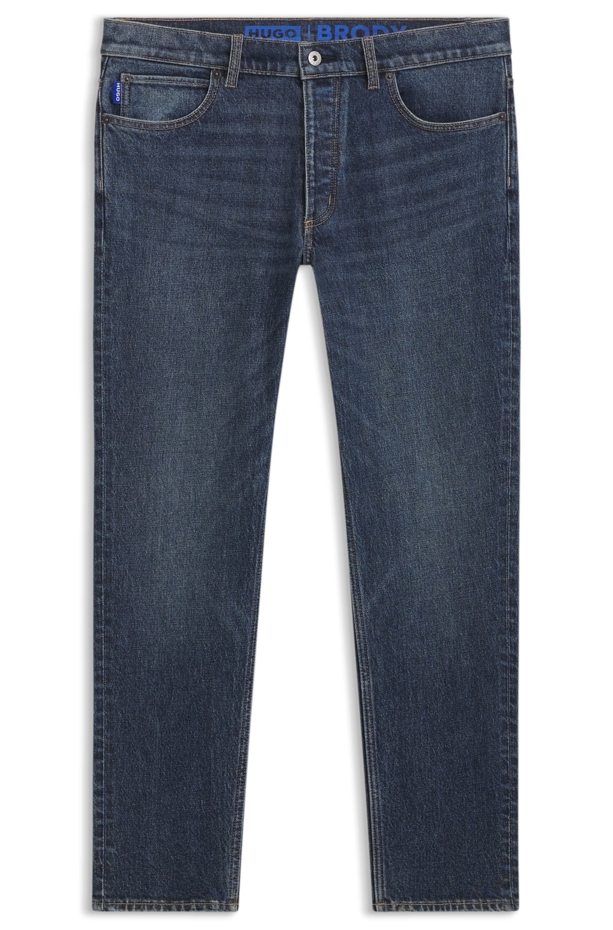HUGO Tapered-fit-Jeans »Brody« mit Stone-washed-Finish