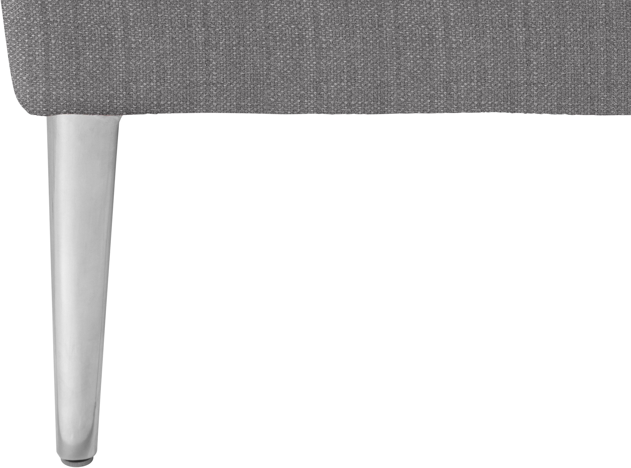 W.SCHILLIG Ecksofa »enjoy&MORE, Designsofa, elegant und bequem, L-Form«, mit Sitztiefenverstellung, Füße Chrom glänzend, Breite 310 cm