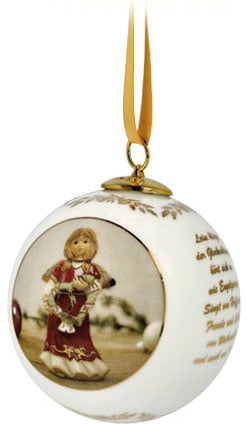 Goebel Weihnachtsfigur »Kugel - Jahreskugel 2023, Höhe ca. 8 cm«,  Sammlerfigur, Weihnachtsdeko, Dekofigur aus Porzellan online kaufen