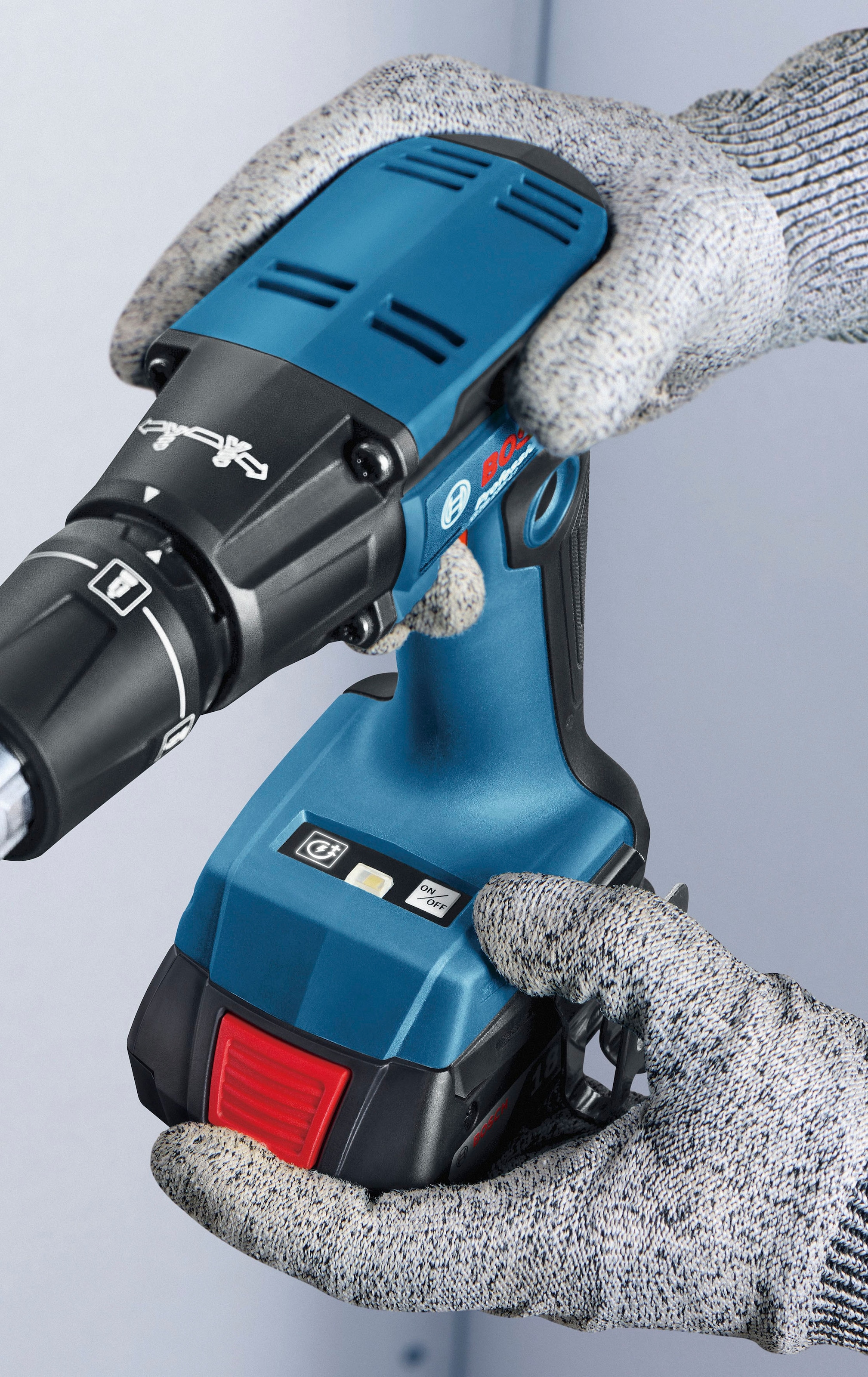 Bosch Professional Akku-Trockenbauschrauber »GTB 18V-45 (solo;«, ohne Akku, ohne Ladegerät