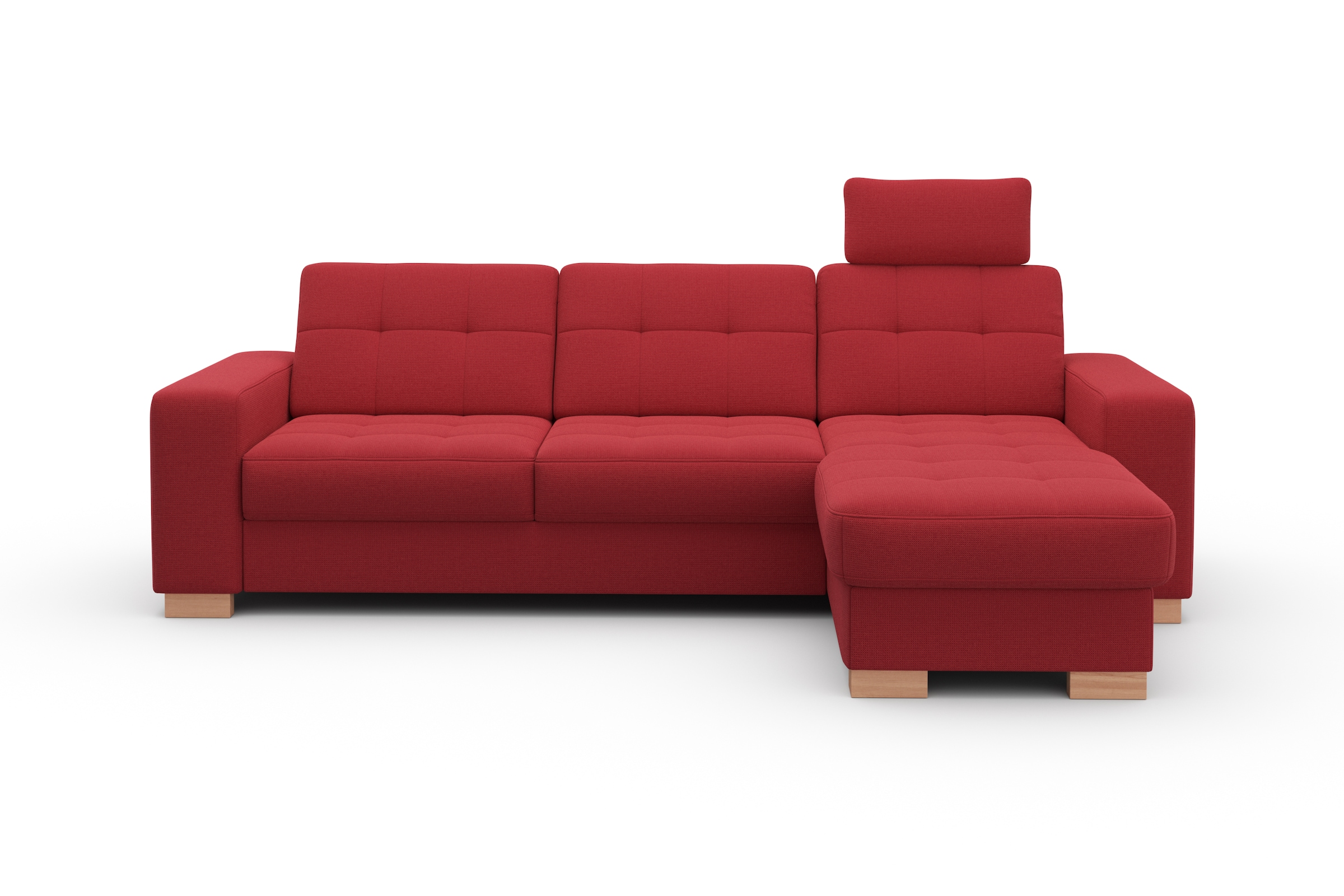 sit&more Ecksofa »Quincy L-Form«, wahlweise mit Bettfunktion und Bettkasten günstig online kaufen