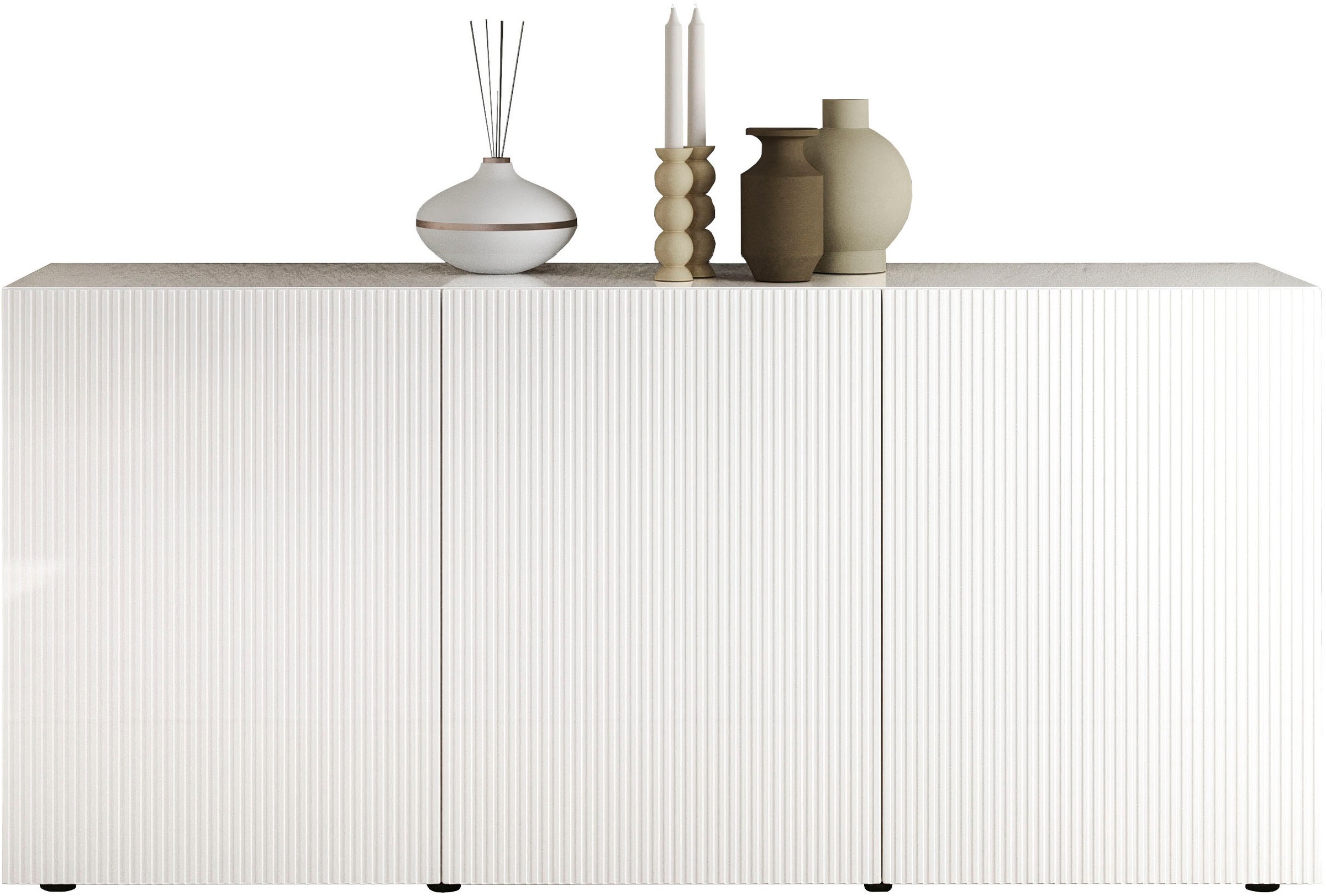 INOSIGN Sideboard »Rio Breite 181 cm, Kommode mit 3 Türen, Anrichte,« gerif günstig online kaufen