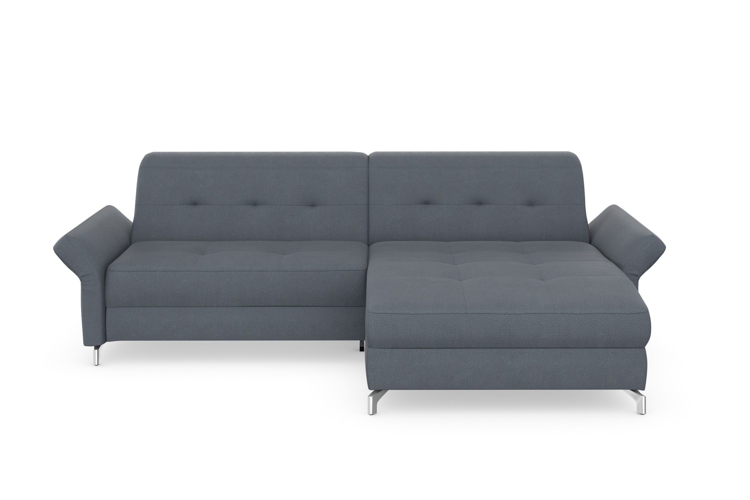 Home affaire Ecksofa »Maredo L-Form« Federkern, wahlweise auch mit Kopfteil günstig online kaufen