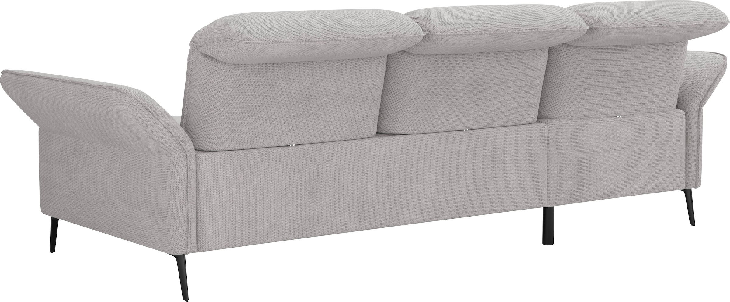 sit&more Ecksofa »Emely, inkl. Sitztiefenverstellung«, wahlweise mit Bettfunktion,Bettkasten,Kopf- & Armteilverstellung