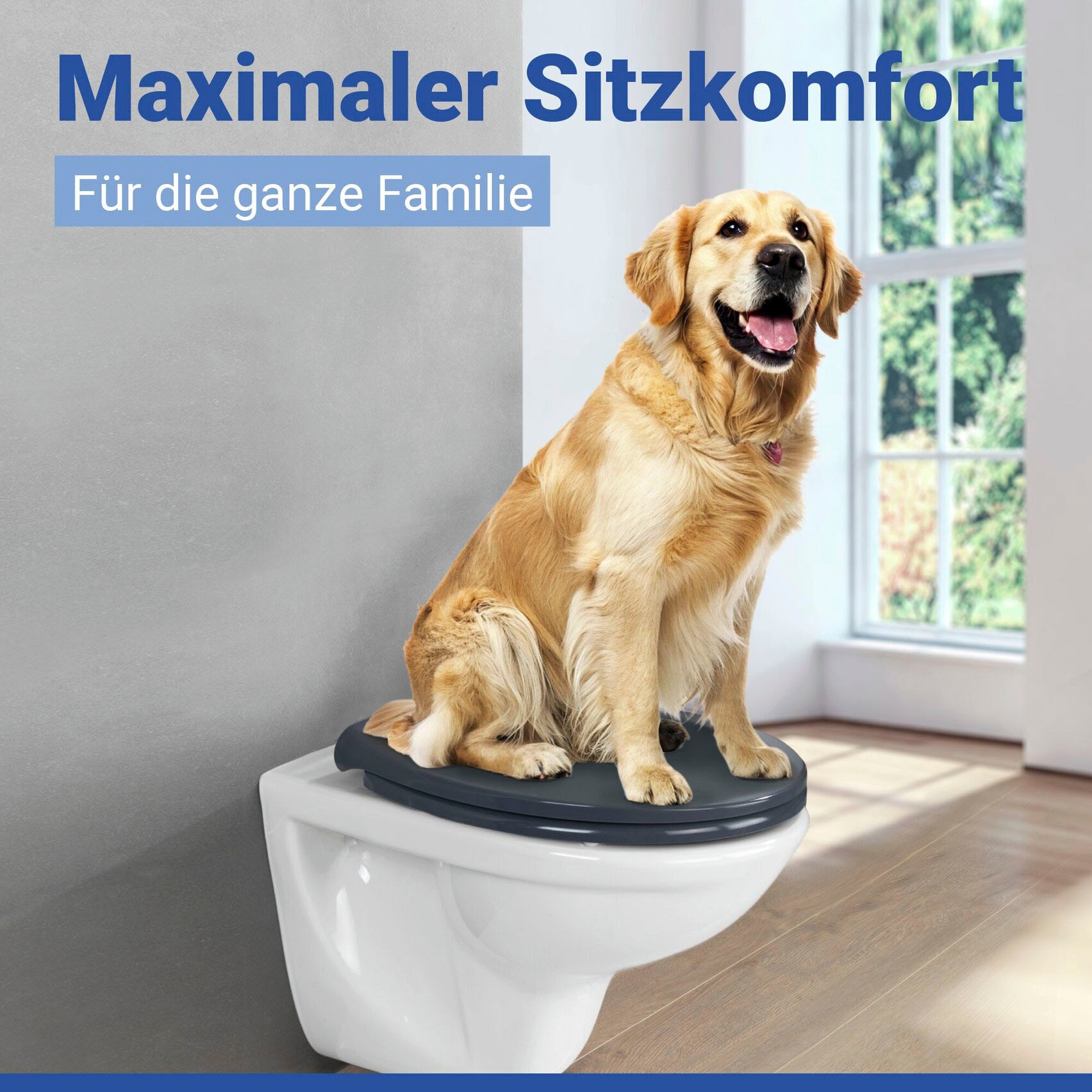 WENKO WC-Sitz »Samos« Mit Absenkautomatik