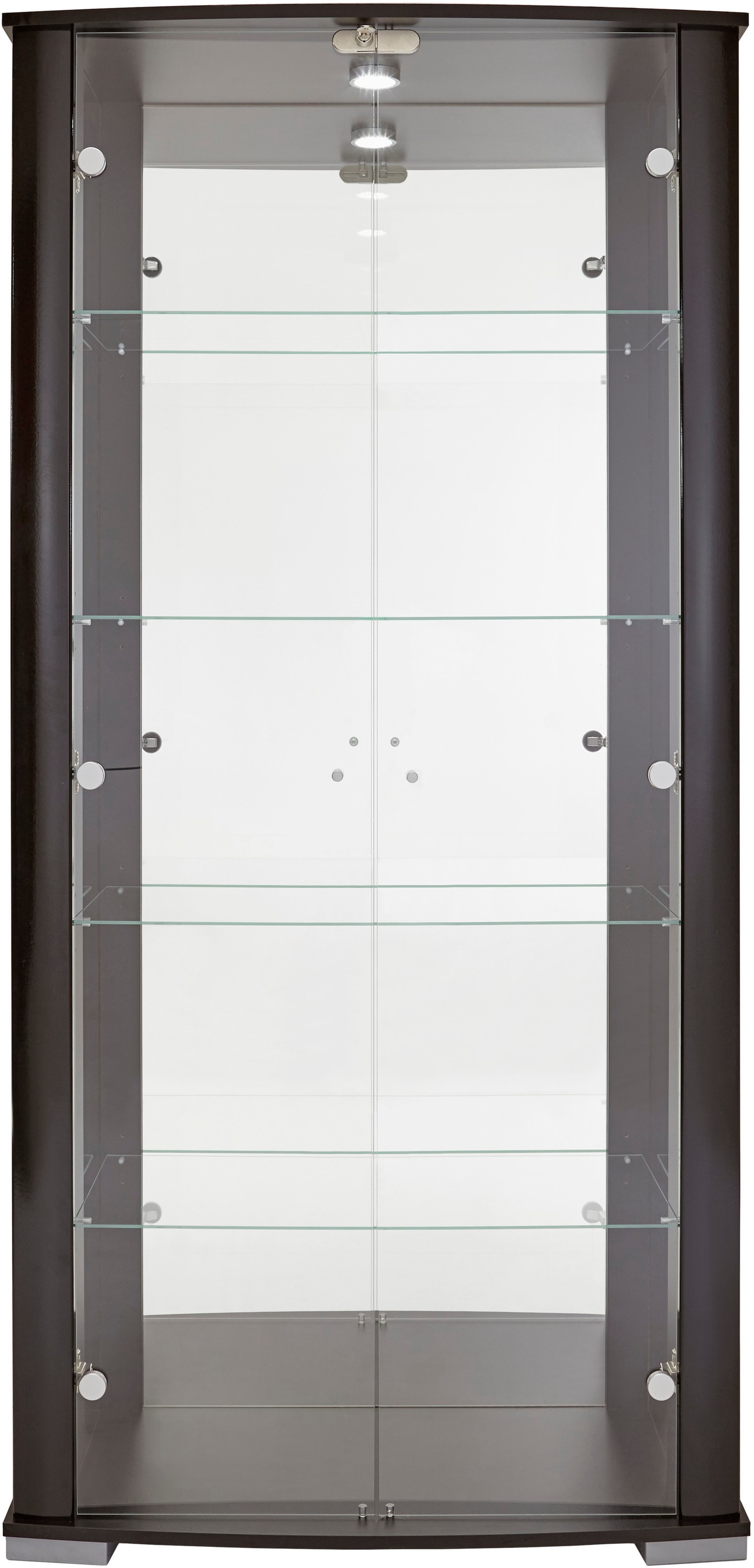 fif möbel Vitrine »STELLA«, Standvitrine/Glasvitrine 2x Glastür,perfekt für Sammler,Sammlervitrine