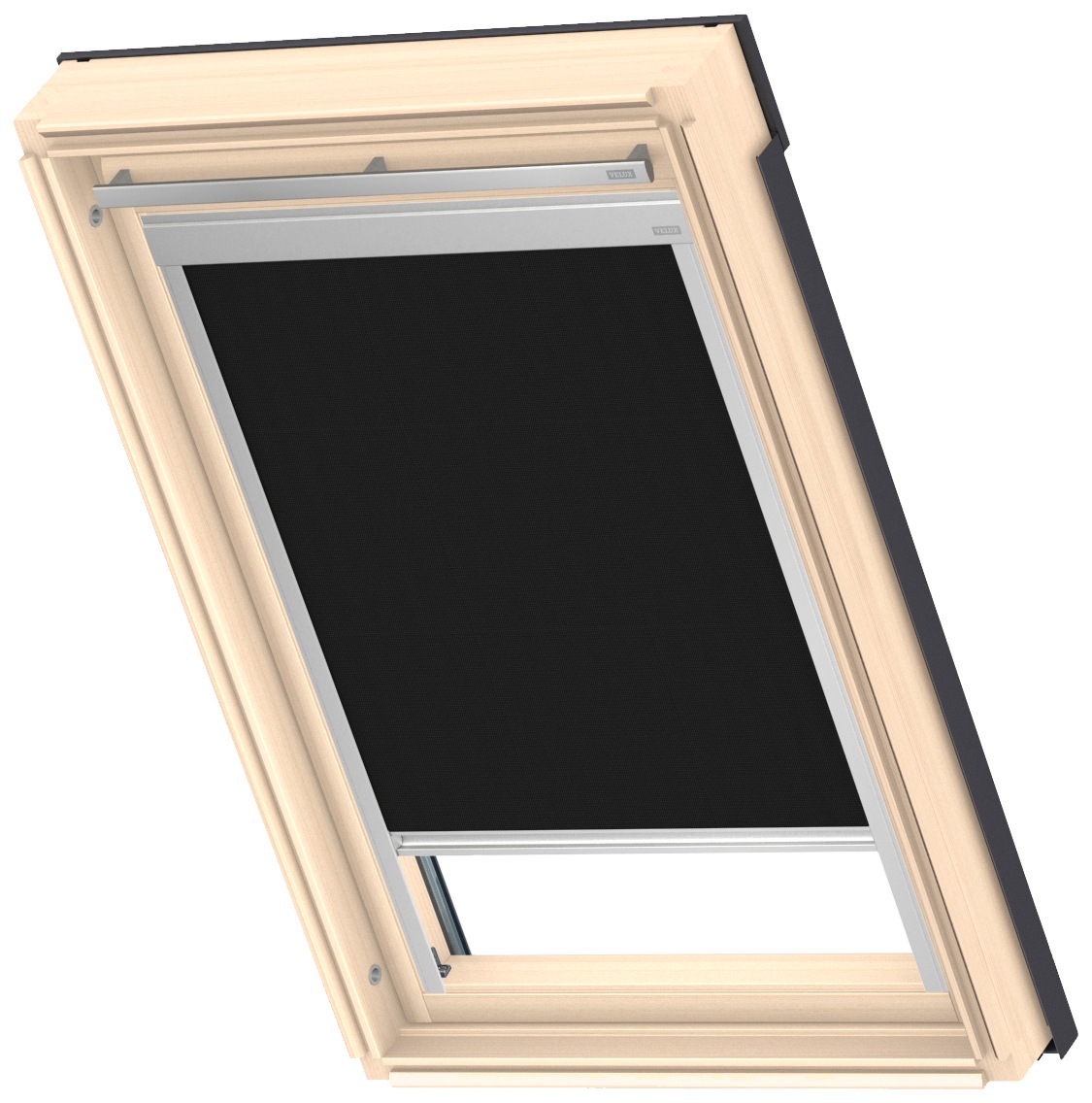 Velux Verdunkelungsrollo für Dachfenster Classic DBL U04 4249 Schwarz günstig online kaufen