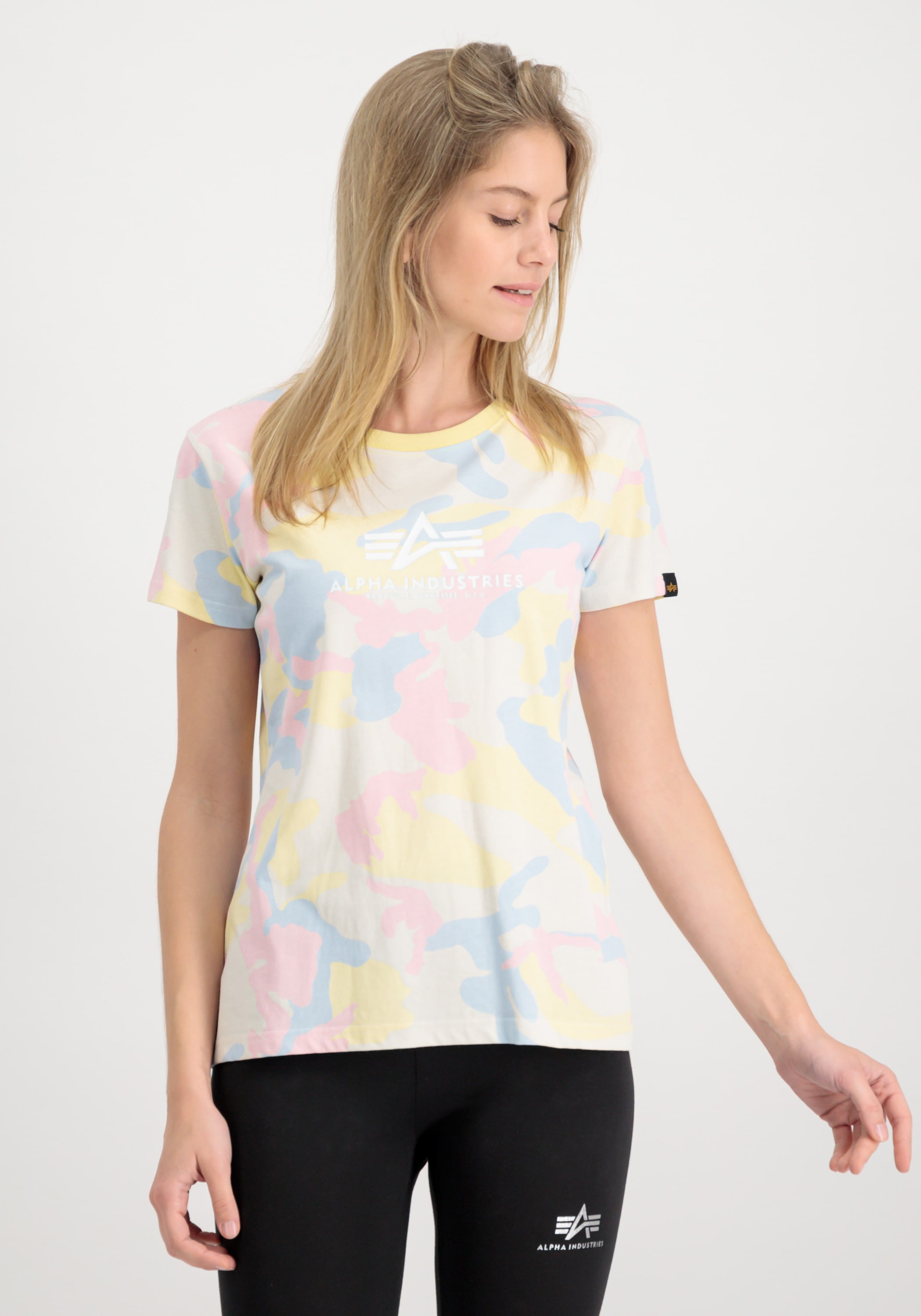 Alpha Industries T-Shirt »Alpha Industries Women - T-Shirts New Camo Basic T Wmn«