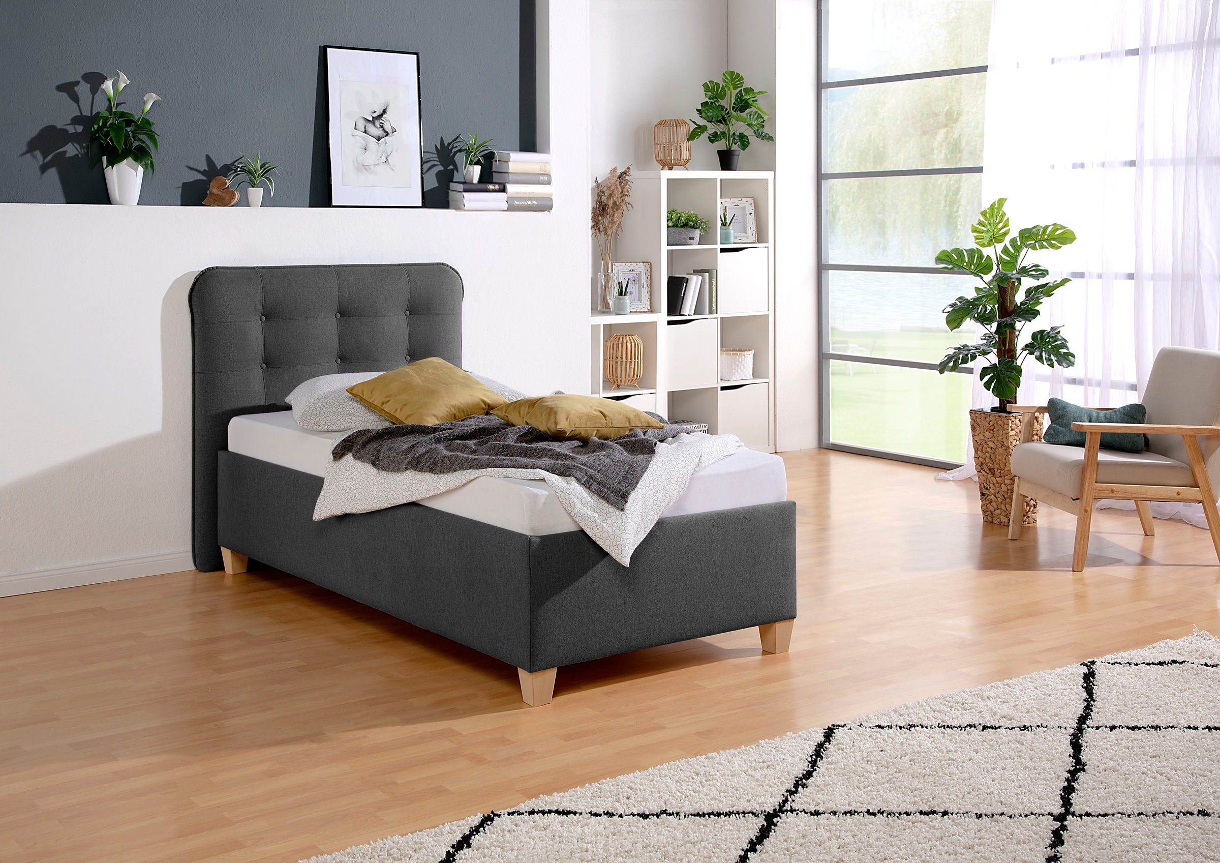 Maintal Polsterbett inklusive Bettkasten günstig online kaufen