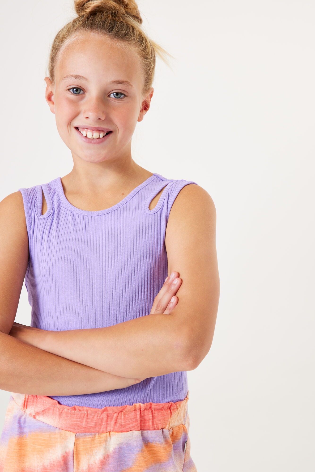 Garcia Tanktop, mit stylischen Cut-Outs, for GIRLS