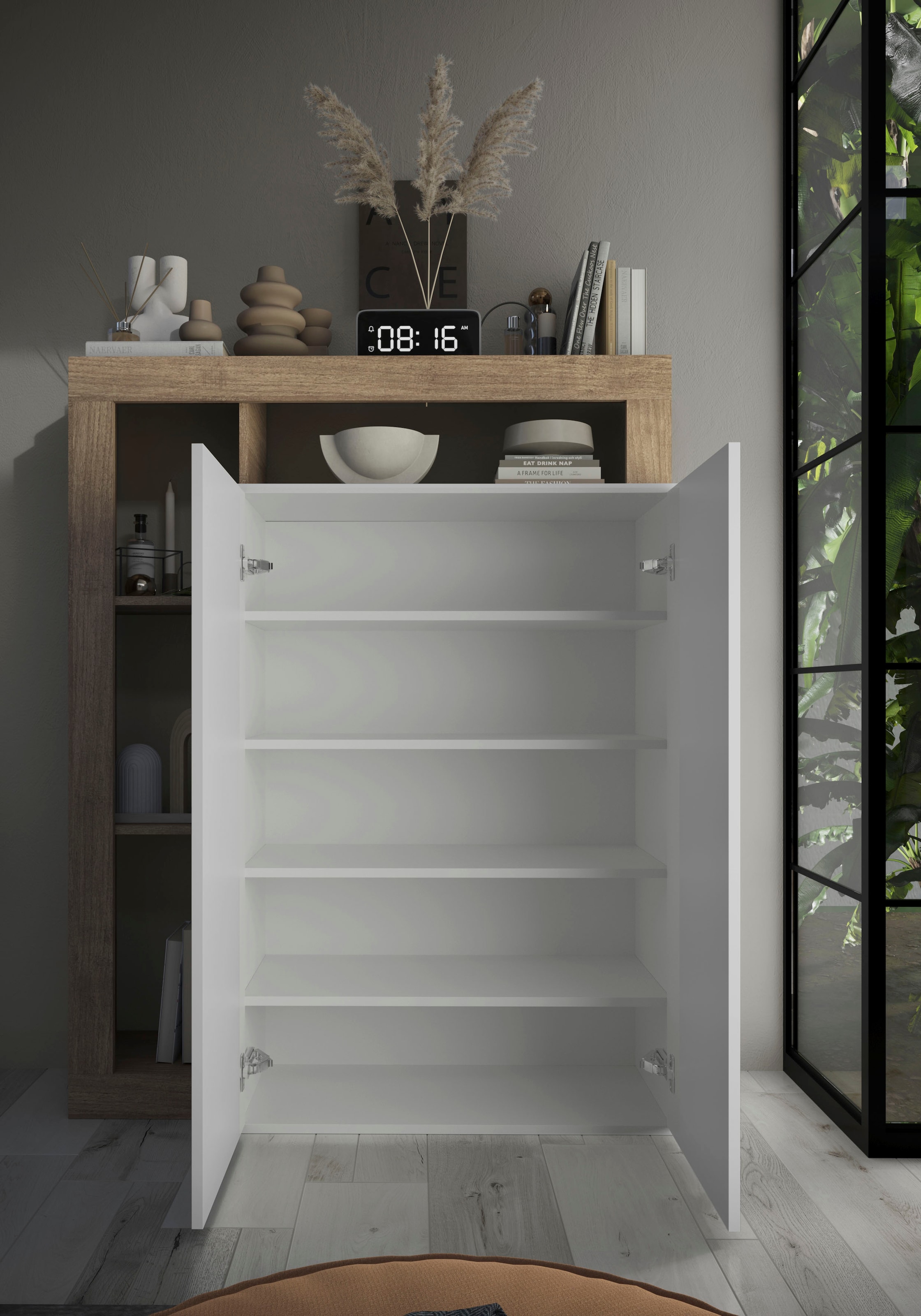 Home affaire Schuhschrank »Hamburg, Breite 108 cm« Höhe 138 cm