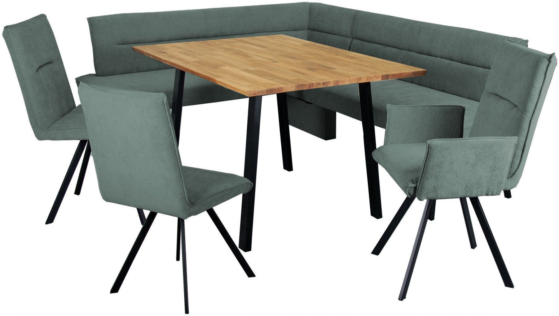 OTTO home Armlehnstuhl »Sava« (Set) 2 Stk.Metallgestell