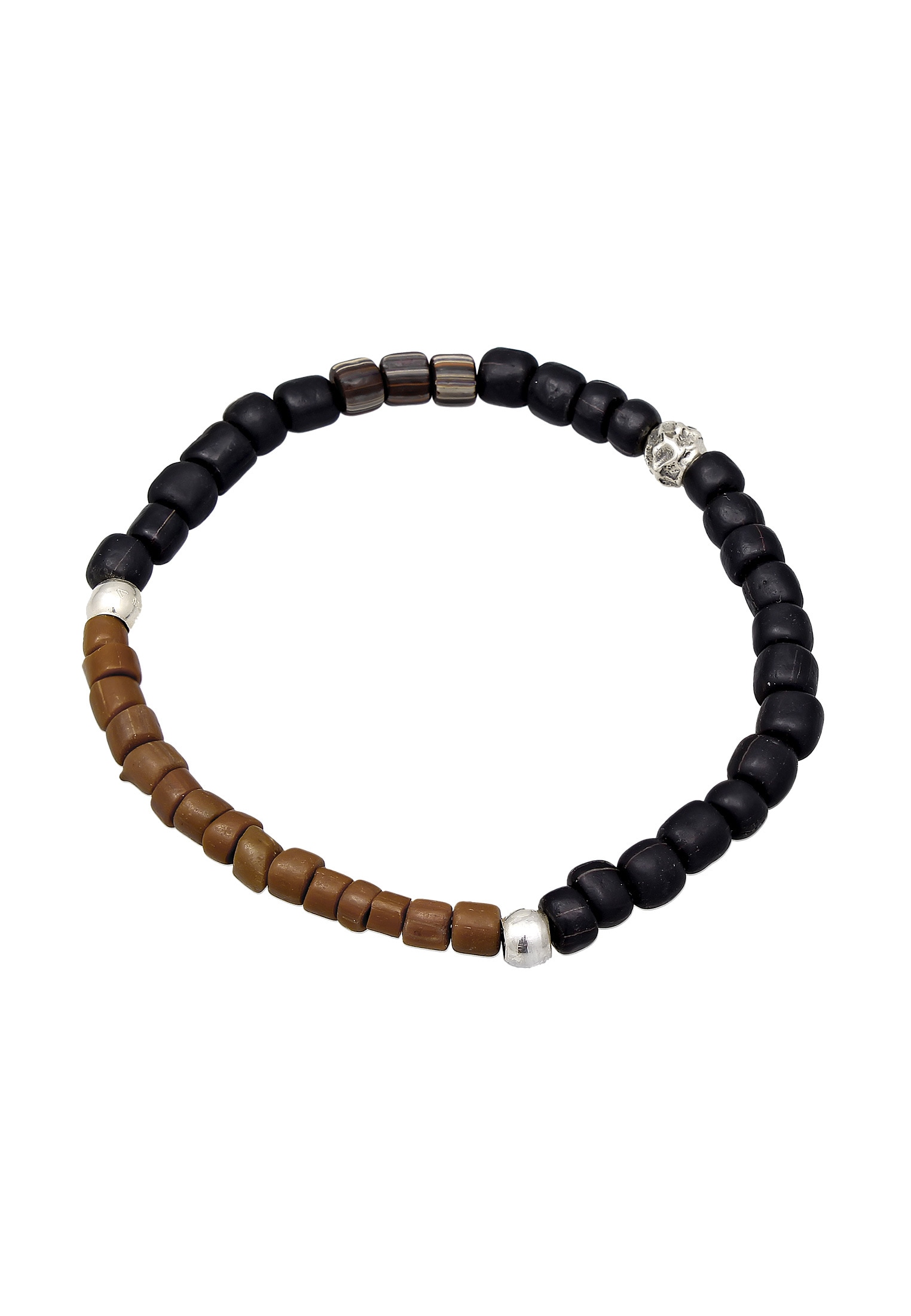 Kuzzoi Armband »Glas Beads bestellen 925 Silber«