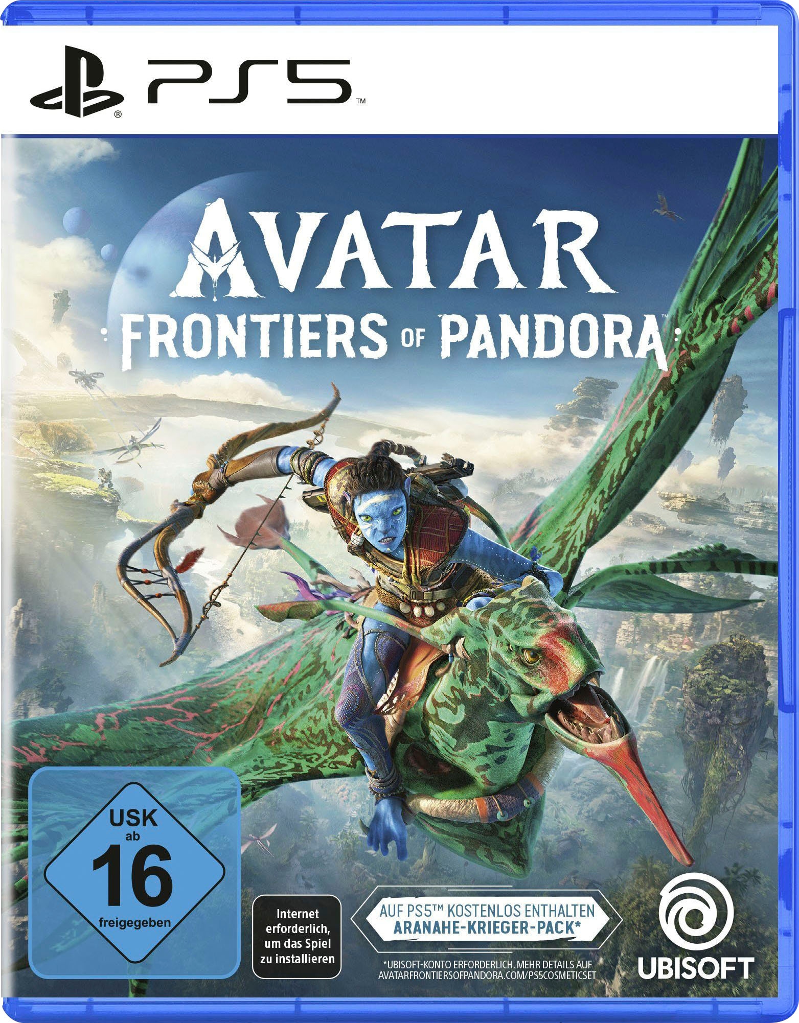 6. Bild von PlayStation 5 PlayStation 5-Controller »Avatar: Frontiers of Pandora + Midnight Black DualSense«