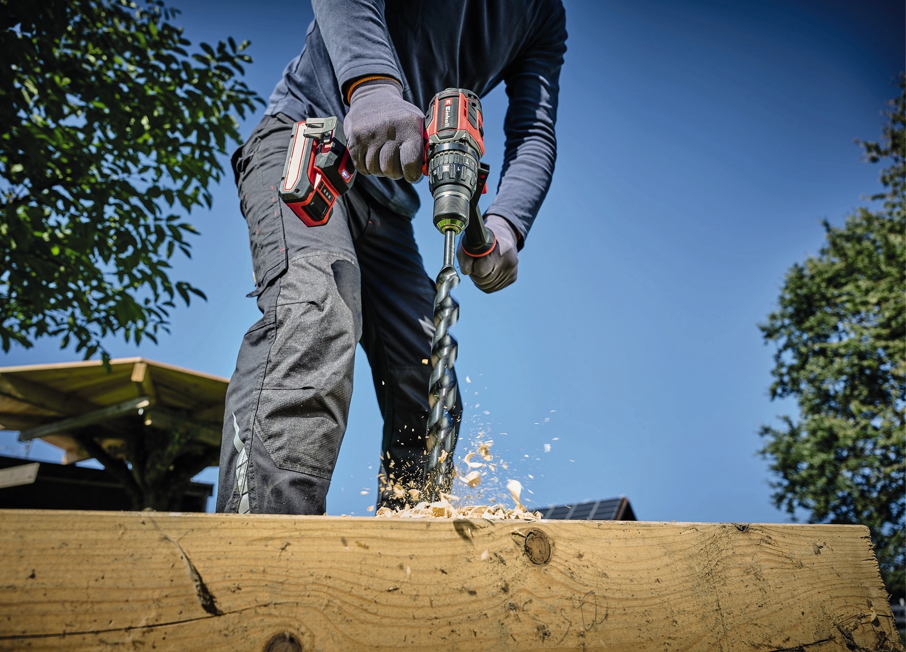 Einhell Akku-Schlagbohrschrauber »TP-CD 18/120 Li-i BL - Solo«, Mitglied der Power X-Change Familie, ohne Akku