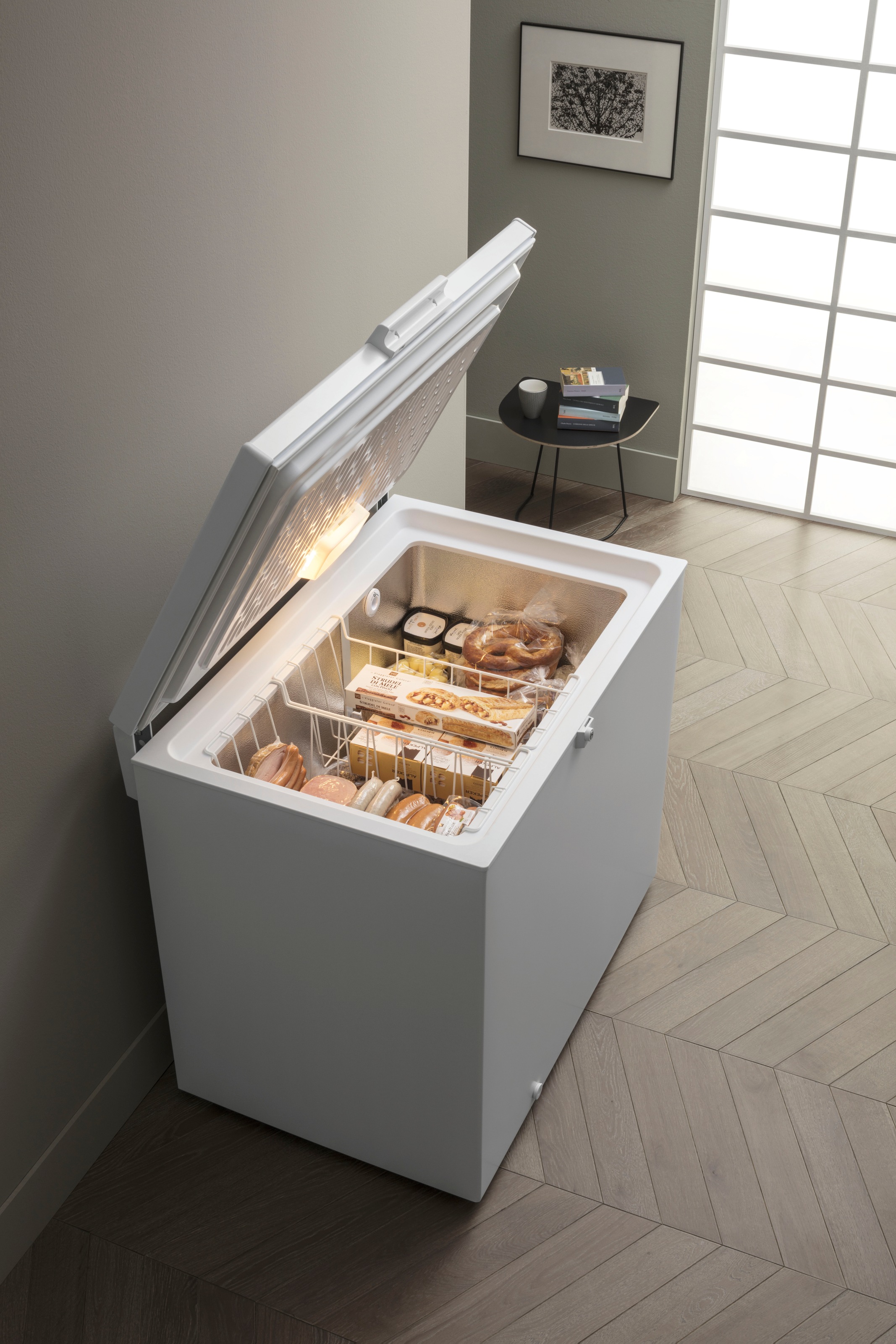 BAUKNECHT Gefriertruhe »GTD 508 FA«, 91,6 cm hoch, 118 cm breit, FrostAway