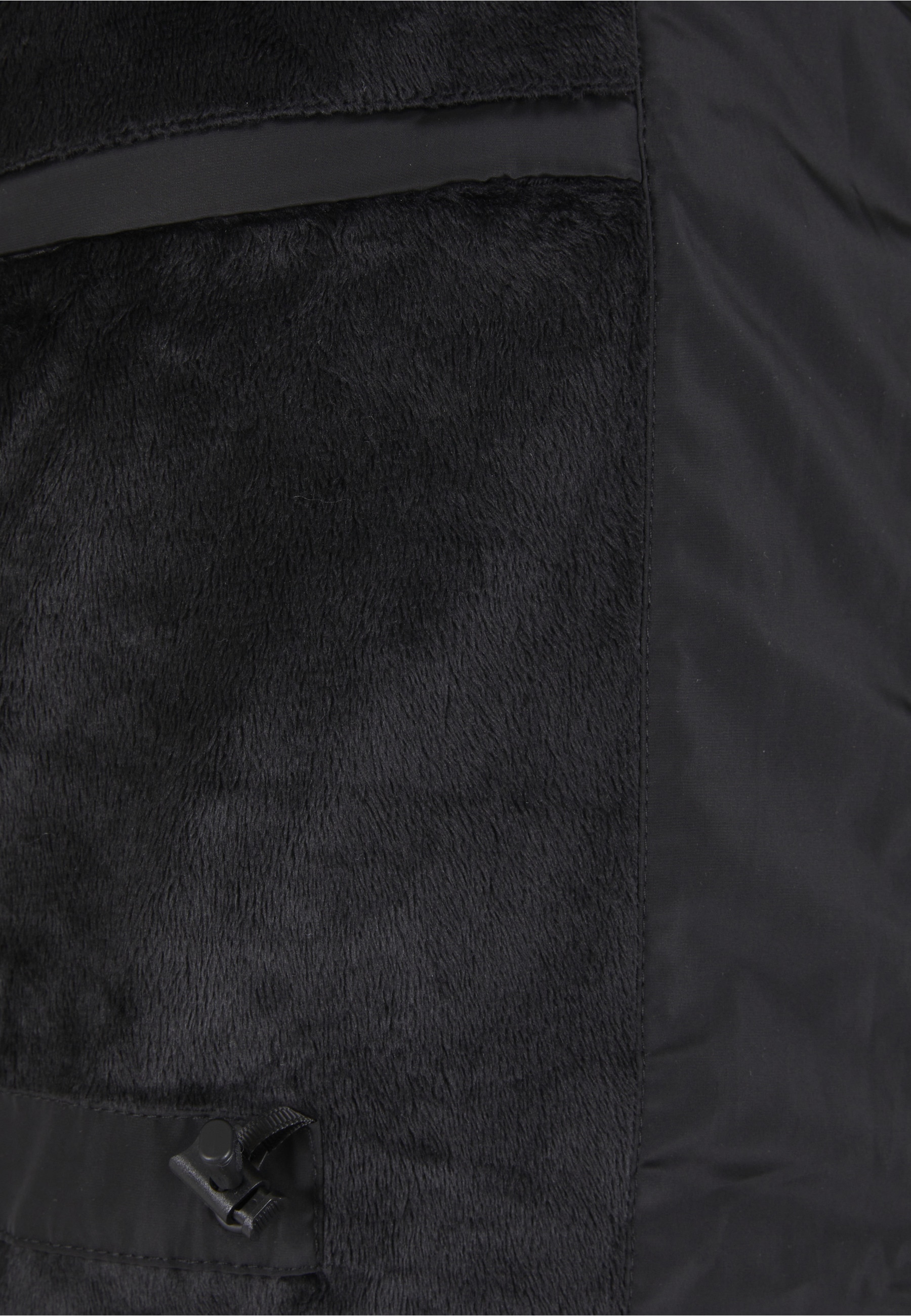 URBAN CLASSICS Winterjacke »Urban Classics Puffer Jacket With Detachable Fur Collar« 1 Stk. tlg. ohne Kapuze