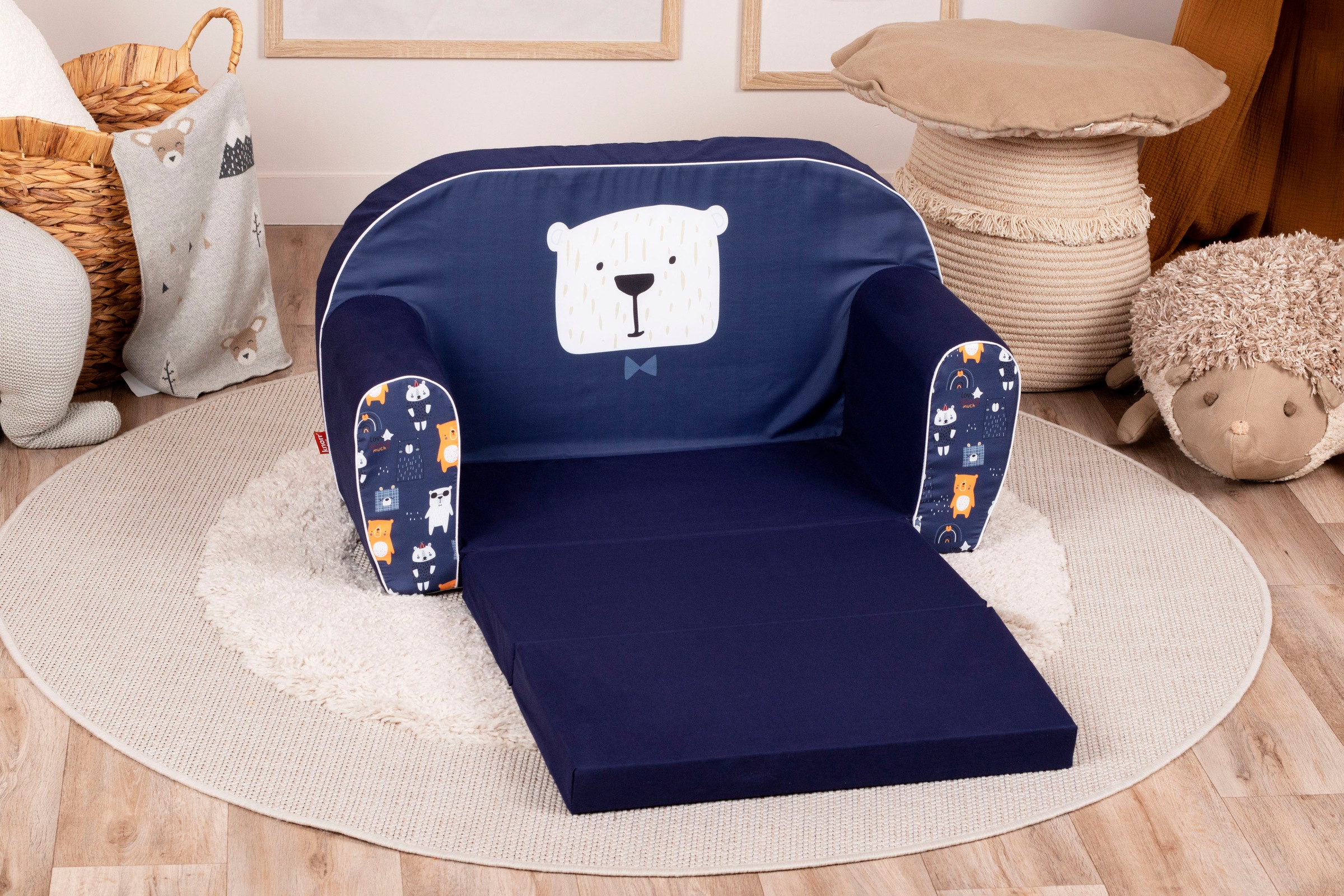 Knorrtoys® Sofa »Pretty bear«, für Kinder; Made in Europe