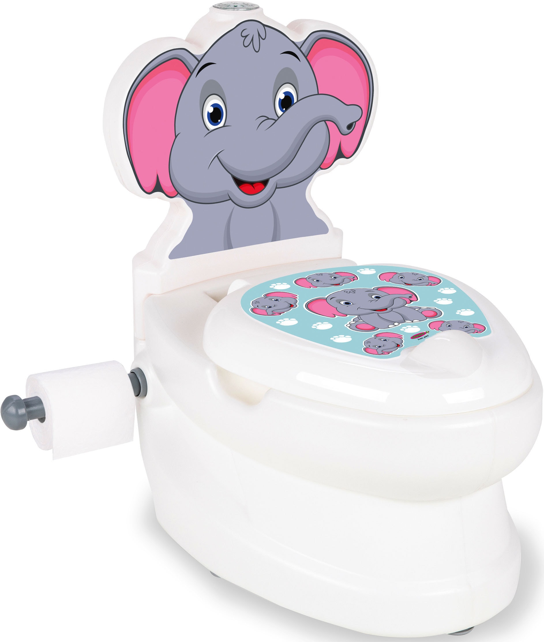 Jamara Toilette, »Meine Elefant«, Toilettentrainer Toilettenpapierhalter und kleine Spülsound online bei mit