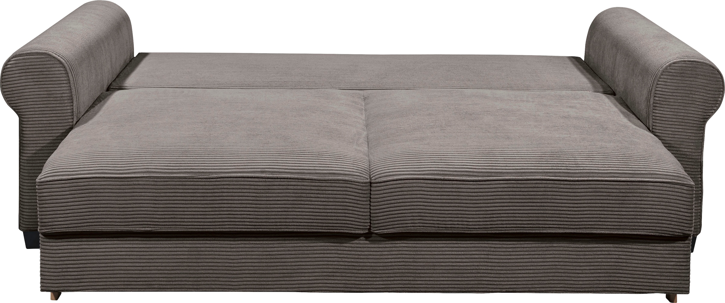 ED EXCITING DESIGN Schlafsofa »Angelina«, mit Bettkasten & 4 Zierkissen
