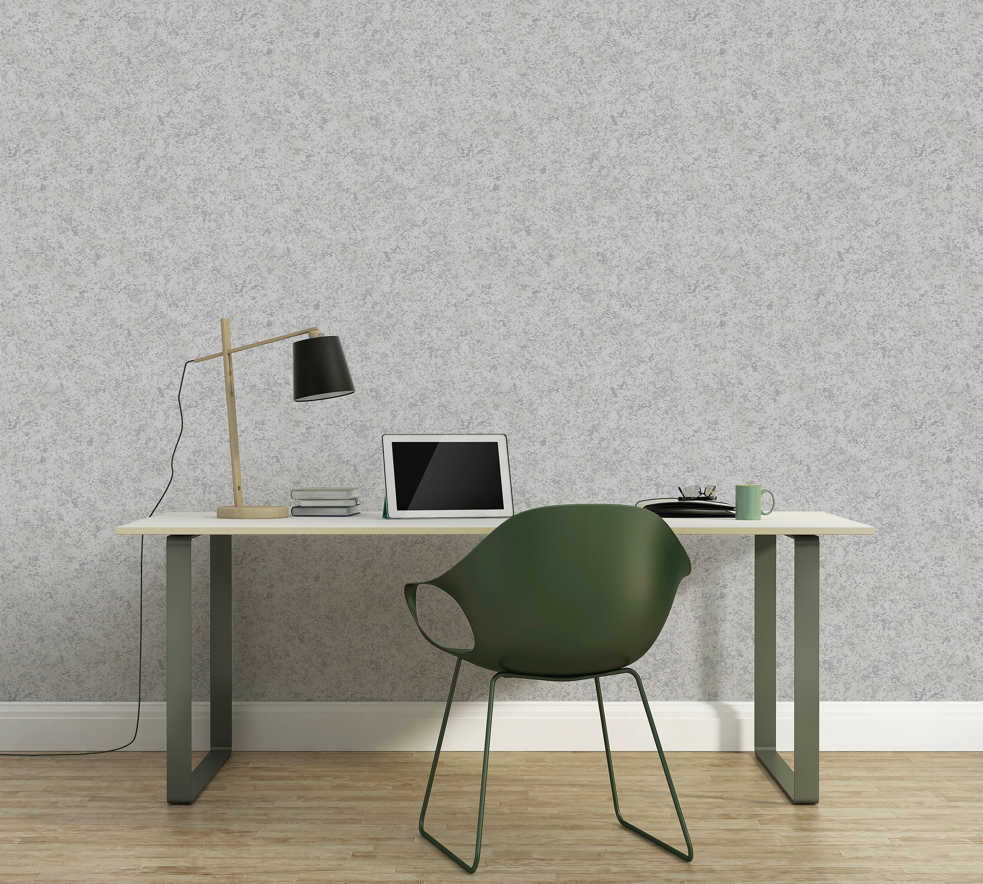 A.S. Création Vliestapete »Attractive«, unifarben-einfarbig-Strukturmuster, Tapete Uni einfarbig Tapeten Wohnzimmer Schlafzimmer Küche Flur Design