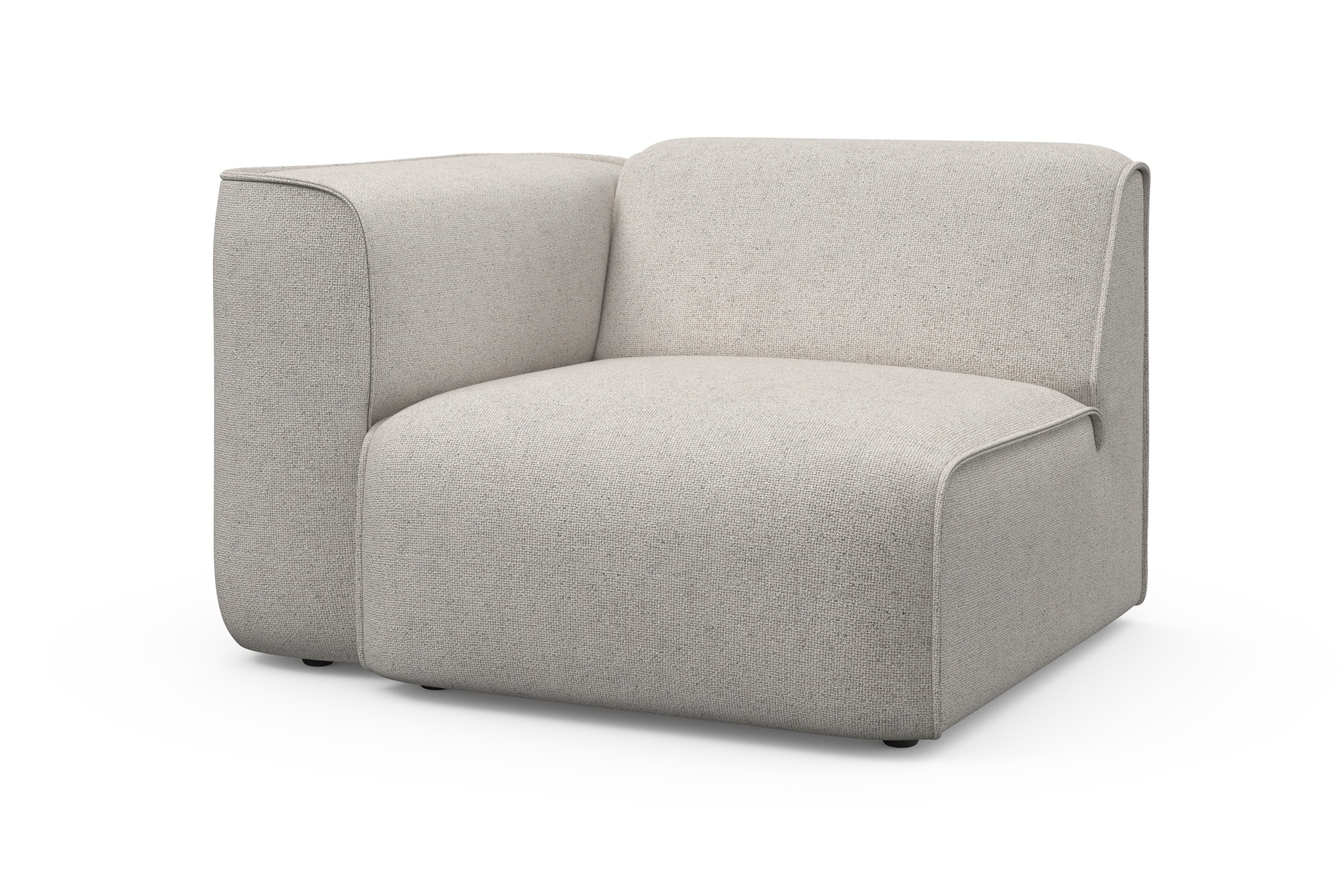 RAUM.ID Sessel »Merid Sofa-Eckelement, Maße B/T/H: 109/97/46 cm«, als Modul günstig online kaufen