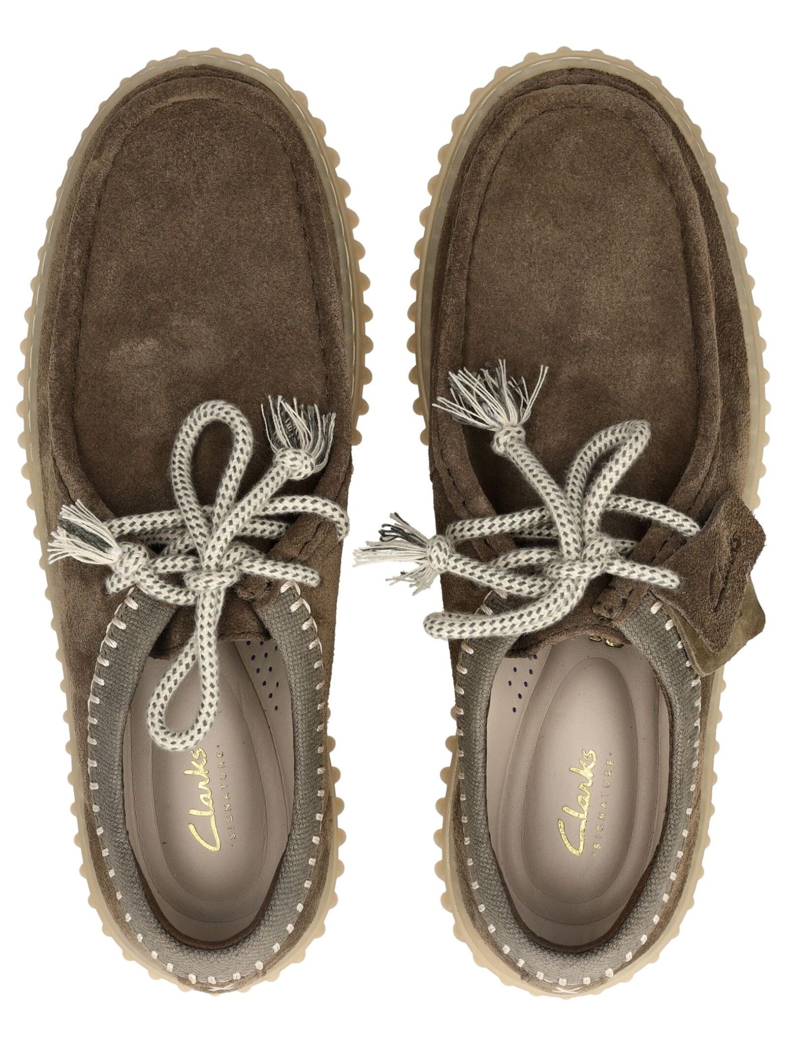 Clarks Schnürschuh »Clarks Halbschuhe Veloursleder«
