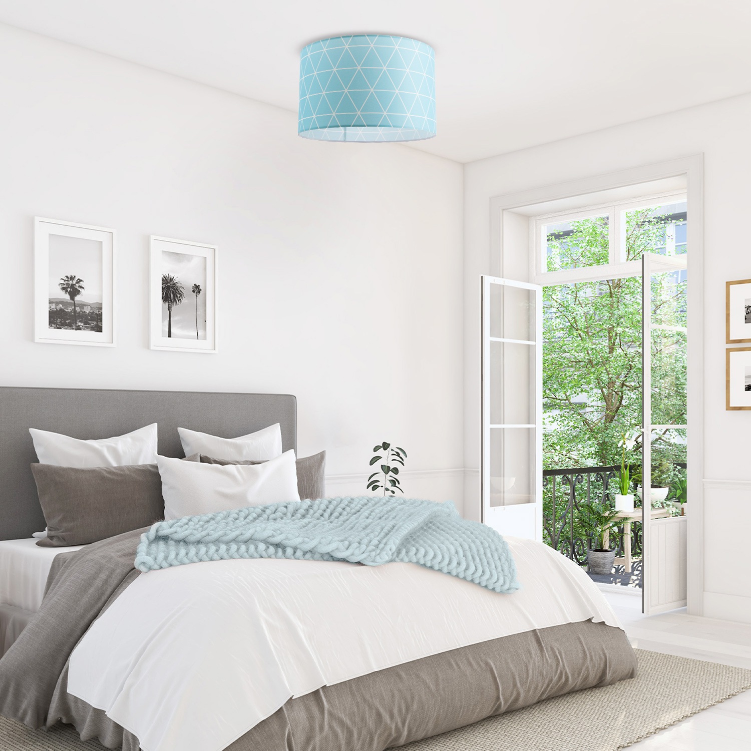 Paco Home Deckenleuchte »Stella 401«, 1 flammig, Leuchtmittel E27   ohne Le günstig online kaufen