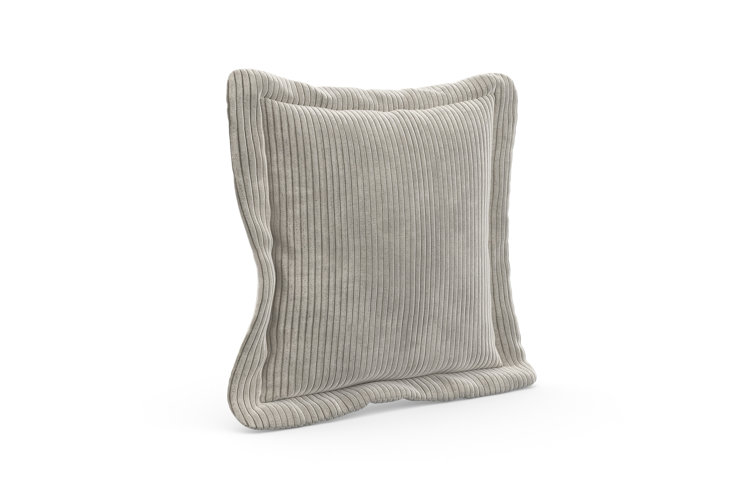 TRENDMANUFAKTUR Sofakissen »Bourbon«, modernes Flatkissen 70x70 cm, in trendigem Cord erhältlich, universal