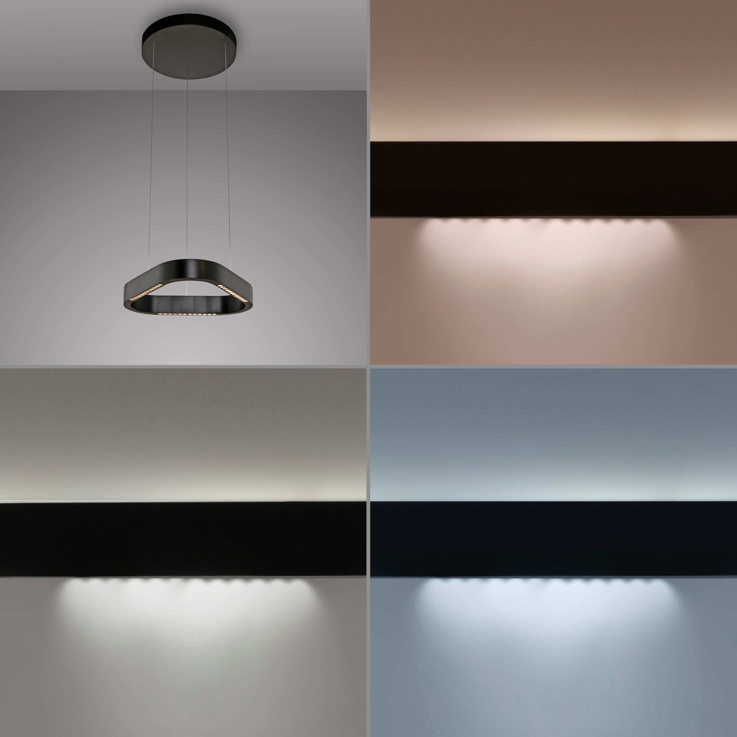 Neuhaus Q DESIGN CONTROL LIGHTS LED Pendelleuchte »Q-STRETTO« LED-Board 1 Stk. warmweiß - kaltweiß
