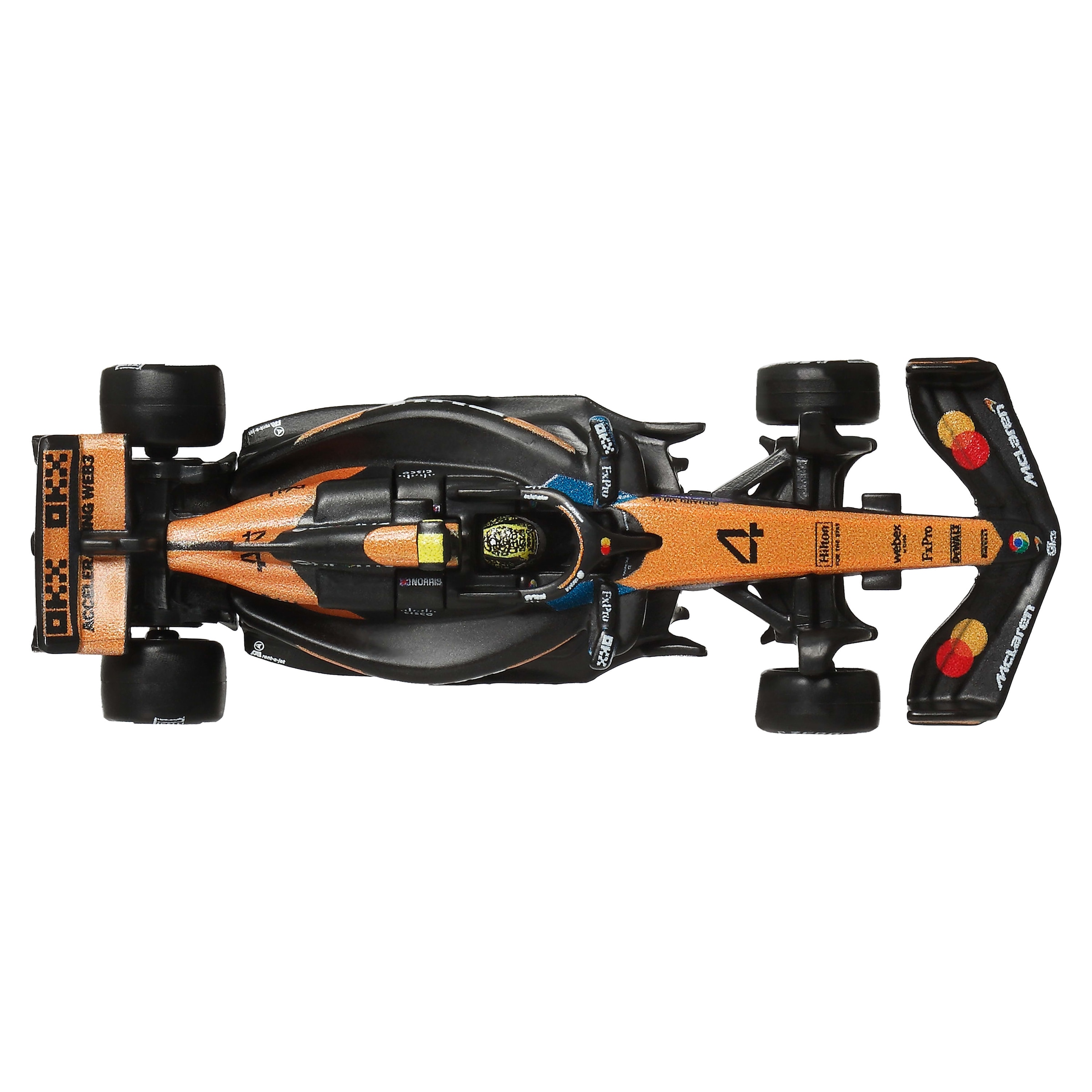 Hot Wheels Spielzeug-Rennwagen »Premium Formel 1, McLaren F1-Team Oscar Piastri und Lando Norris« Maßstab 1:64