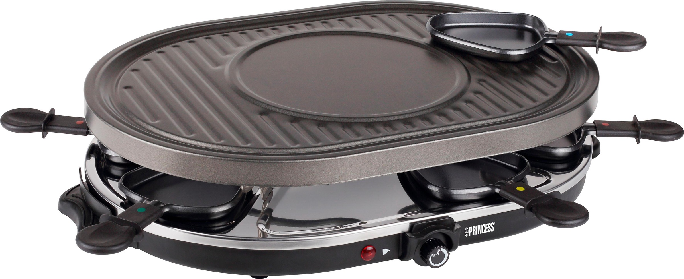 PRINCESS Raclette »162700 - Oval - 8 Pfannen« 8 Stk. Raclettepfännchen 1.20 günstig online kaufen