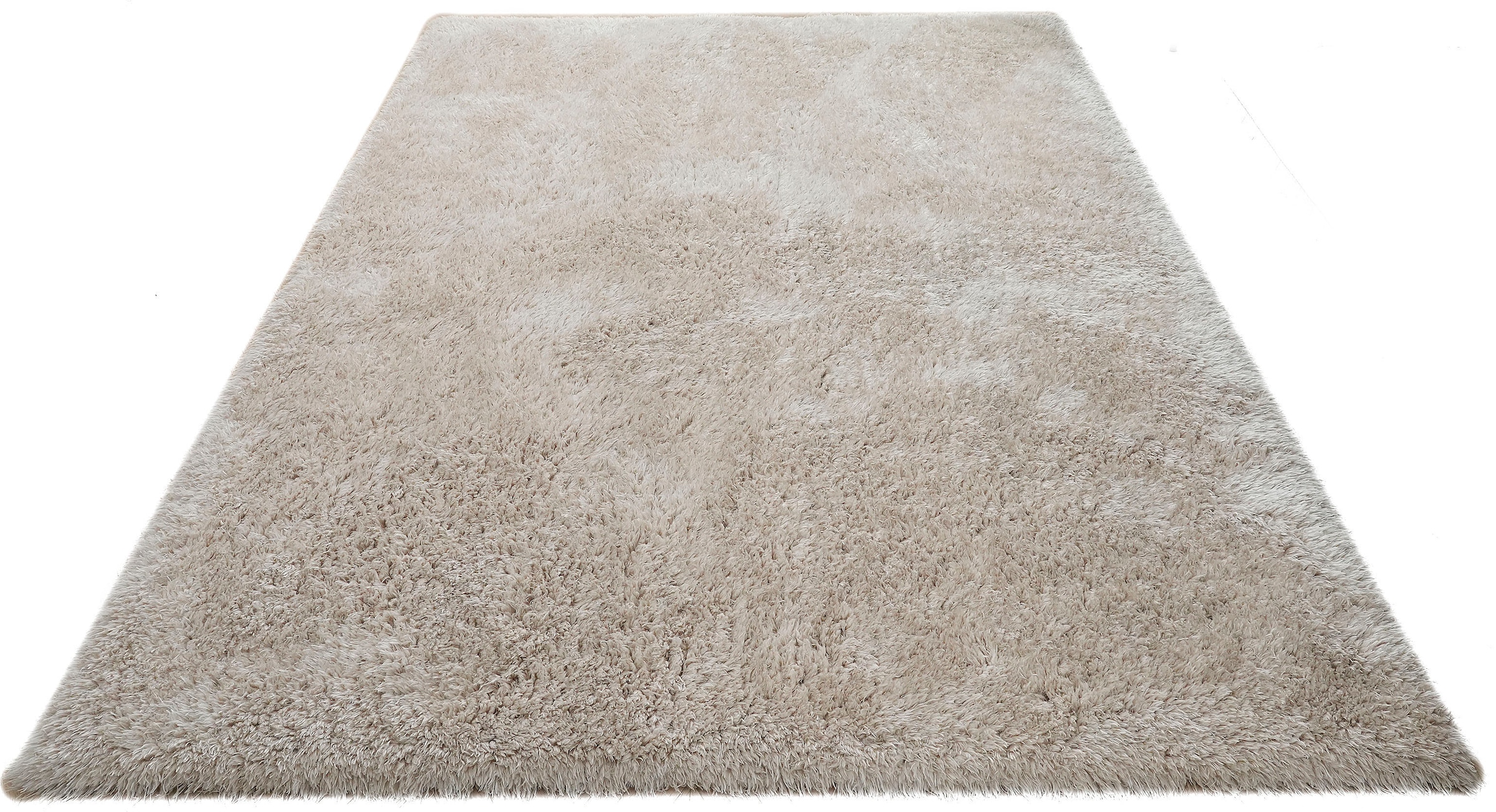 my home Hochflor-Teppich »Micro Shaggy«, rechteckig, 53 mm Höhe, weich, flauschig, Uni-Farben, Wohnzimmer, Schlafzimmer, Kinderzimmer