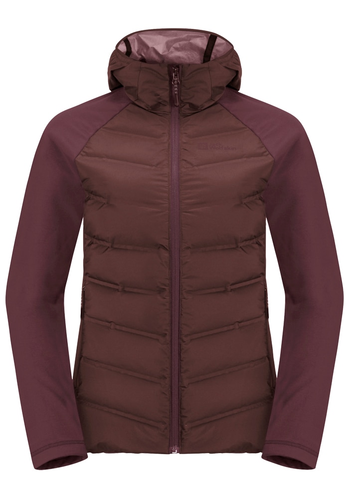 Jack Wolfskin Daunenjacke »TASMAN DOWN HYBRID W«, mit Kapuze