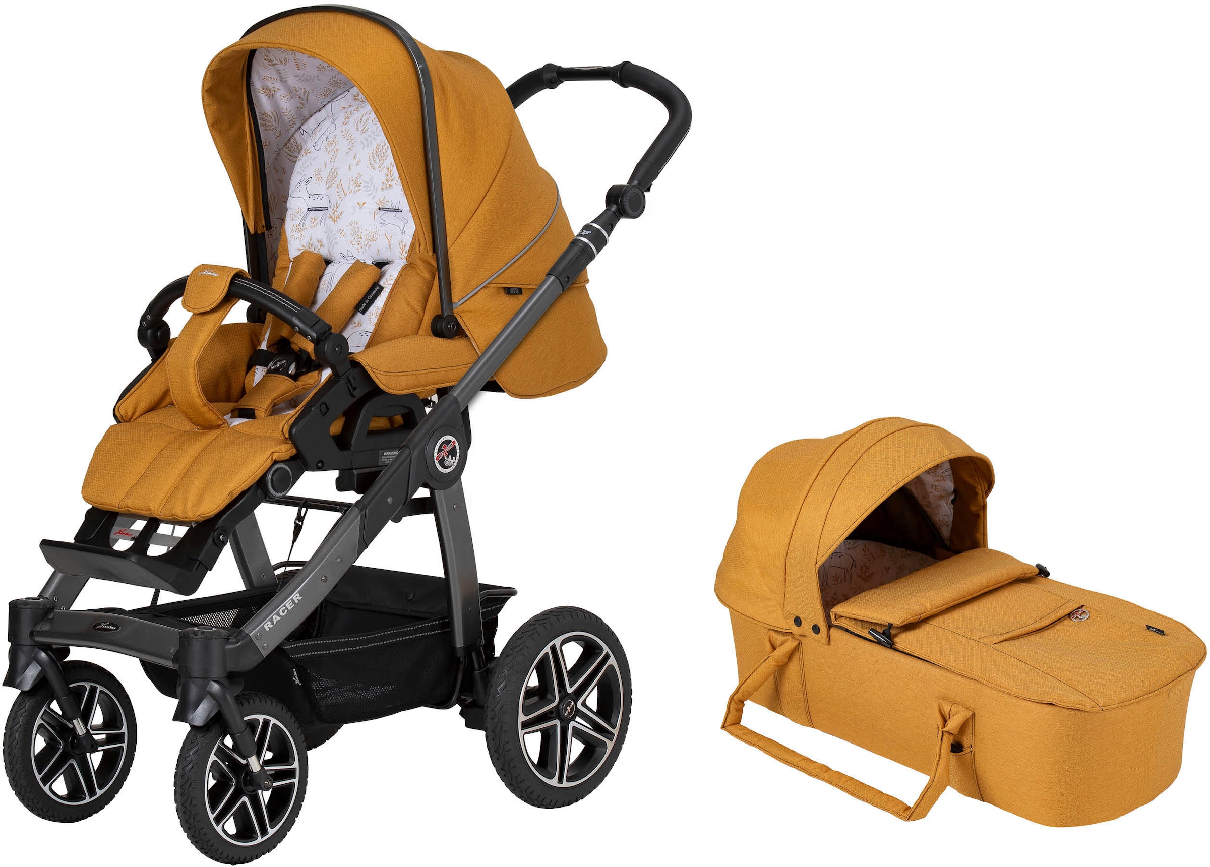 HARTAN Racer GTS 2022 Kombi-Kinderwagen offers (NEU&2.Hand) - XXL-Set - FIRLEFANZ