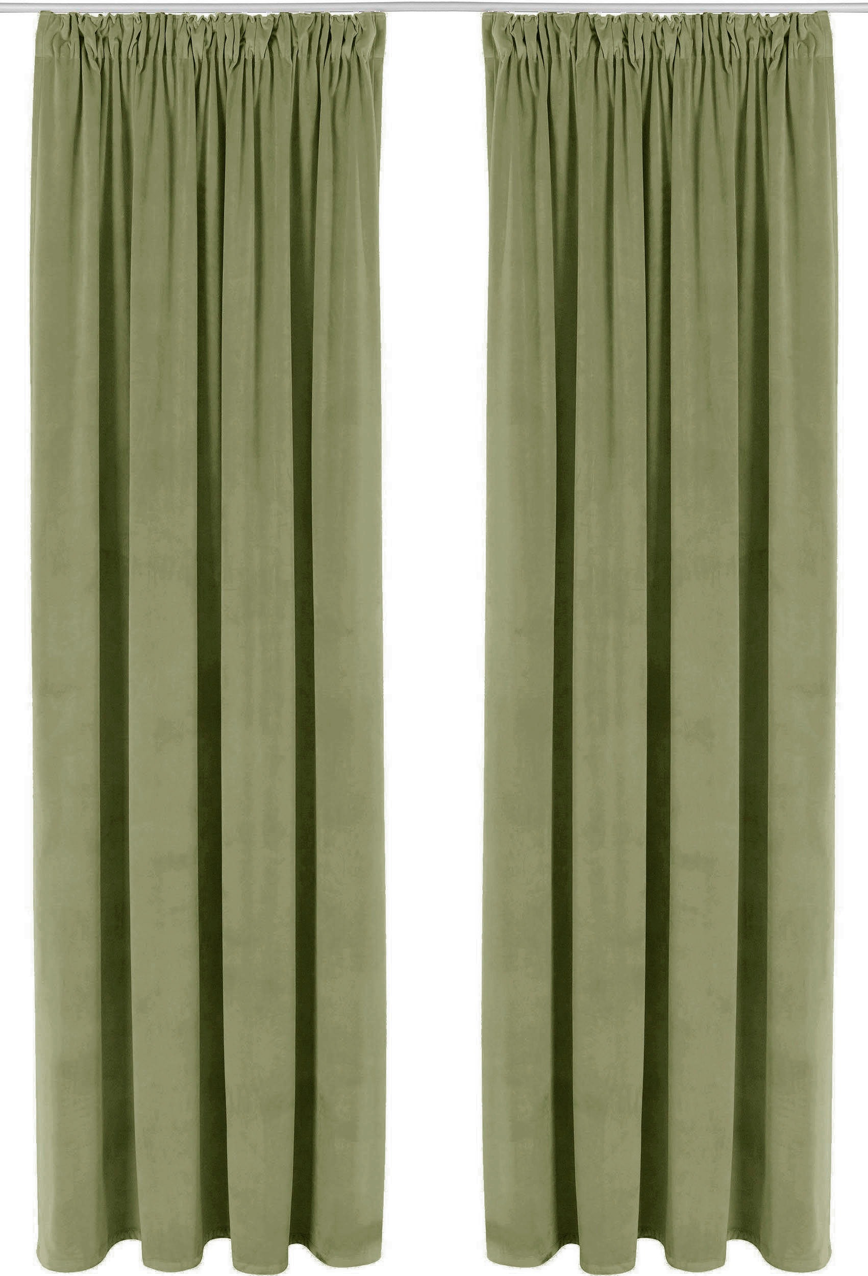 LeGer Home by Lena Gercke Vorhang »Samt Ladina« Multifunktionsband 1 Stk. t günstig online kaufen